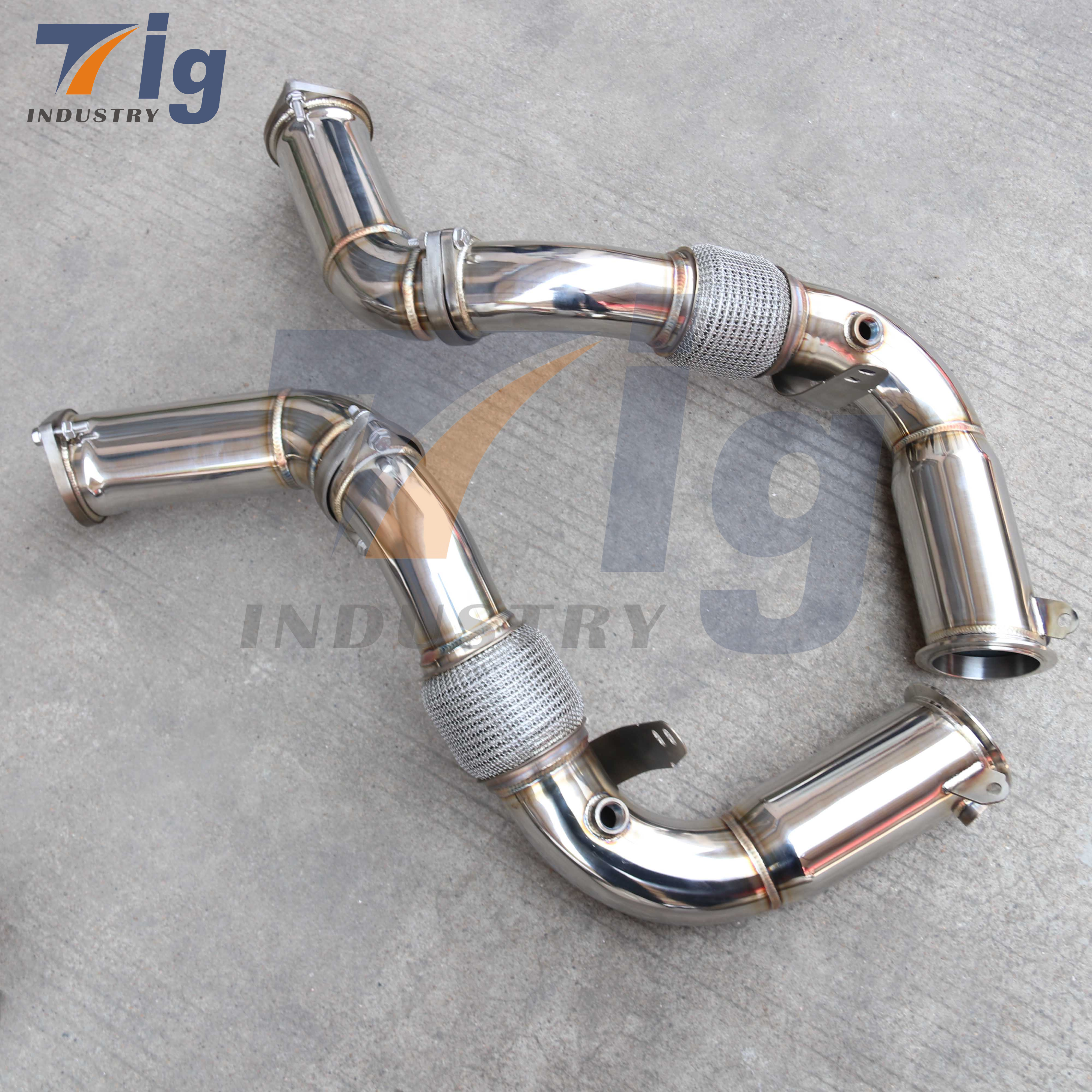 SS304 BMW G90 M5 M8 Downpipe