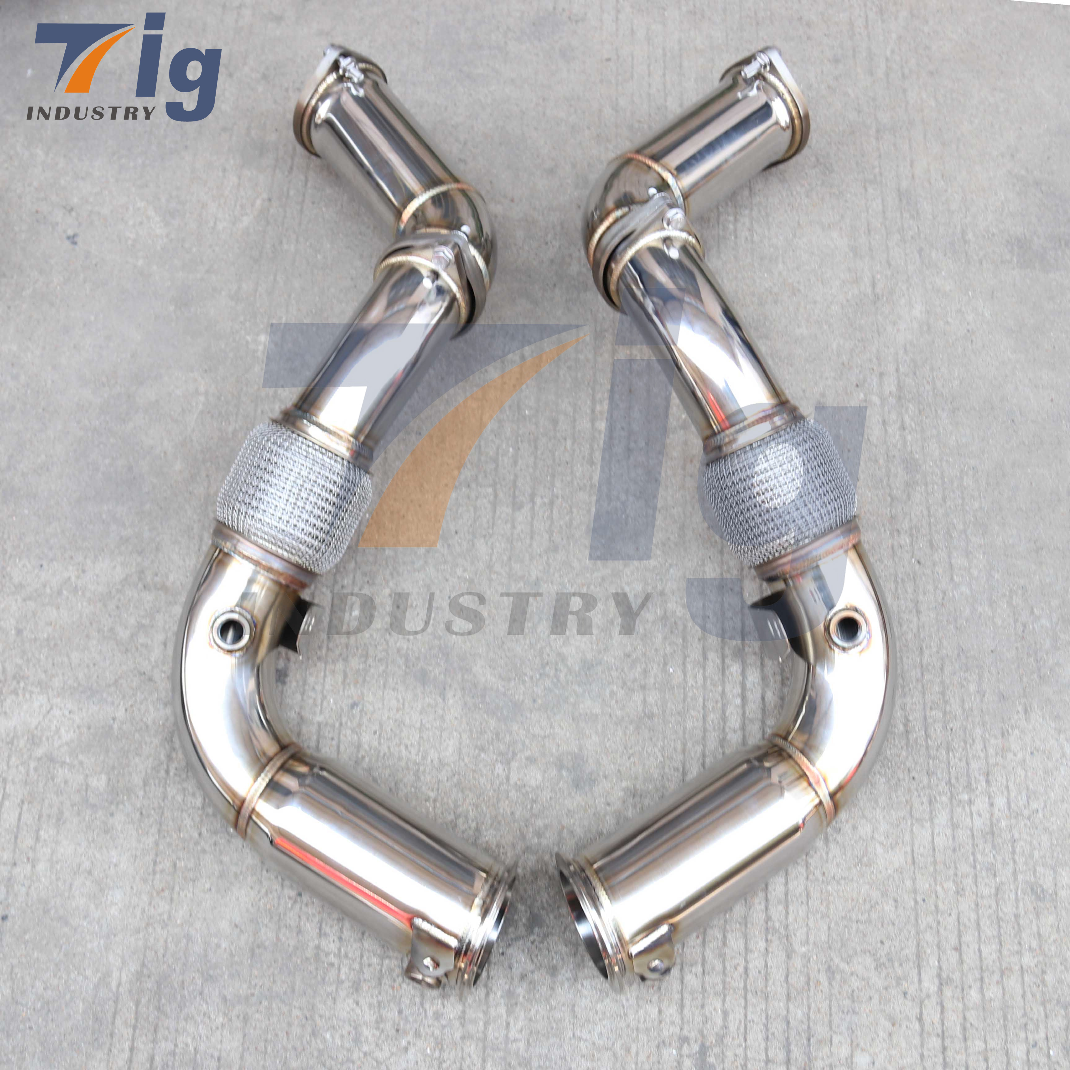 SS304 BMW G90 M5 M8 Downpipe