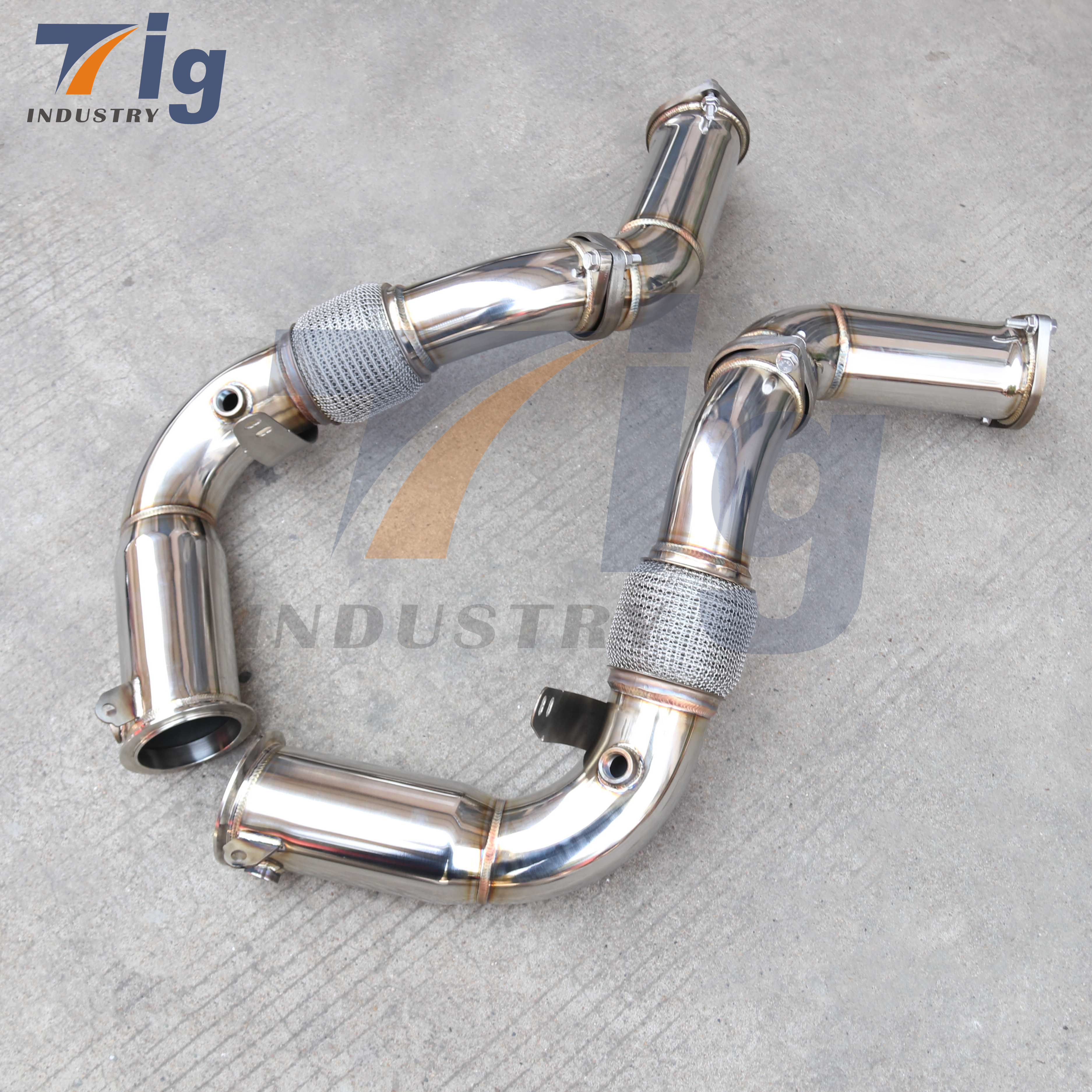 SS304 BMW G90 M5 M8 Downpipe