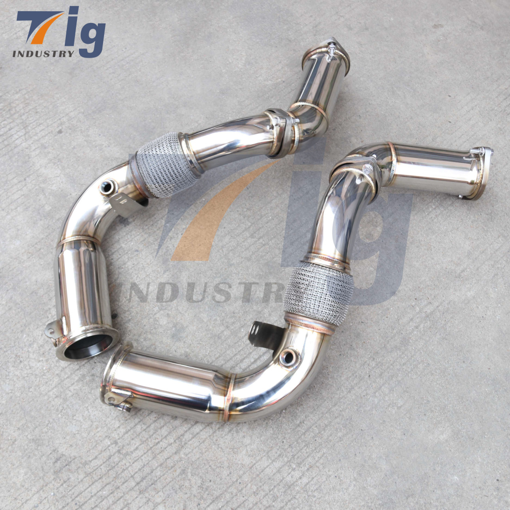 SS304 BMW G90 M5 M8 Downpipe