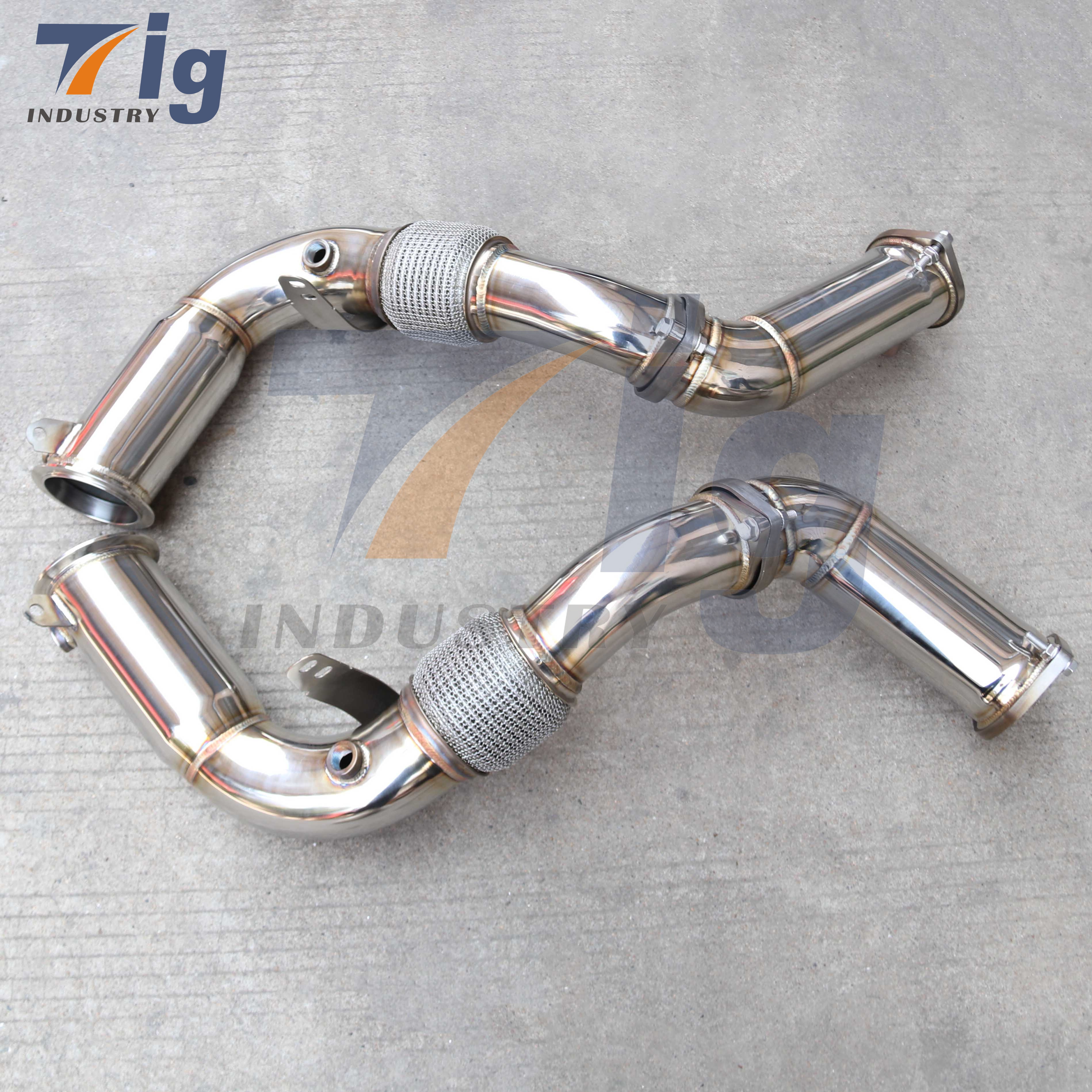 SS304 BMW G90 M5 M8 Downpipe