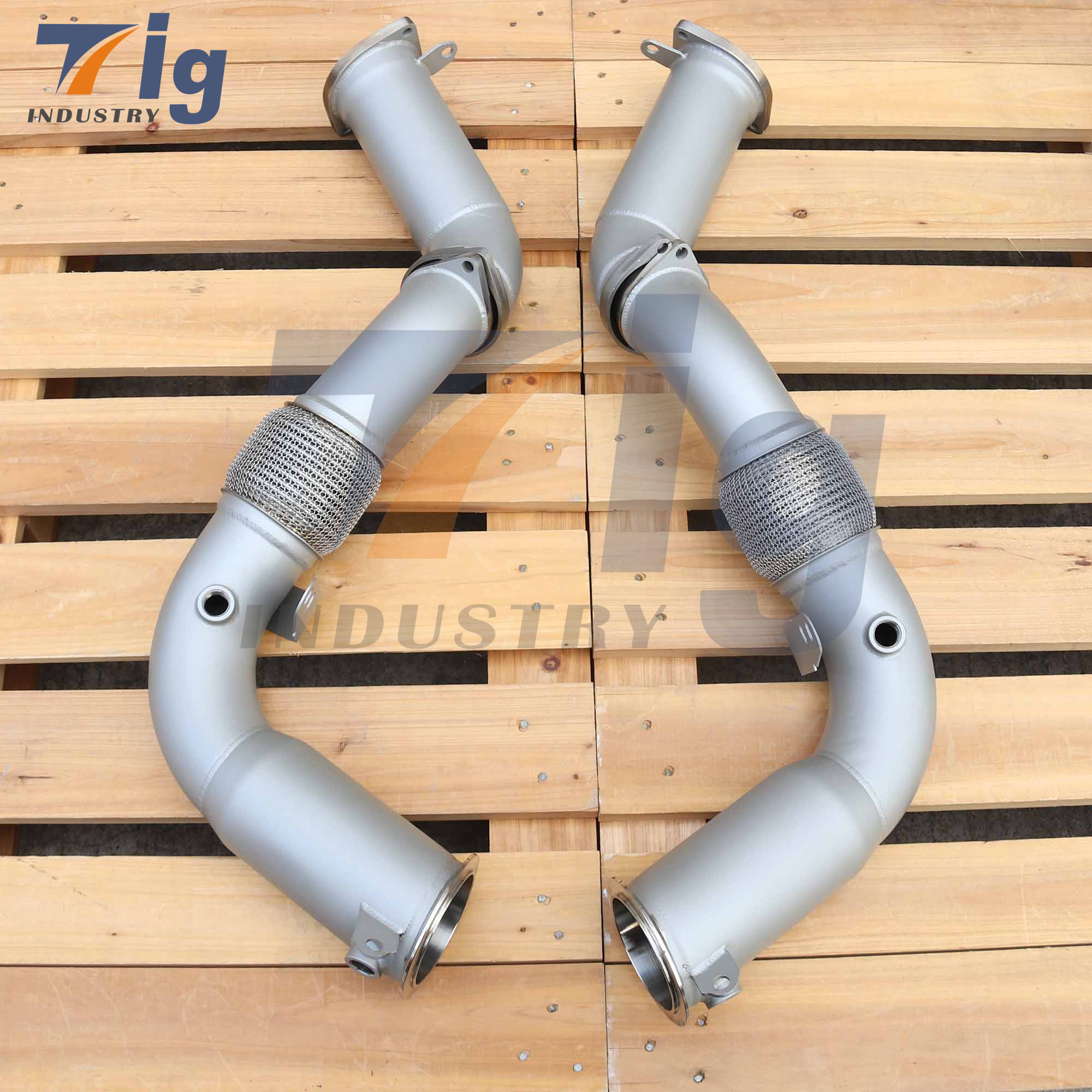 Ceramic Coating SS304 BMW G90 M5 M8 Downpipe