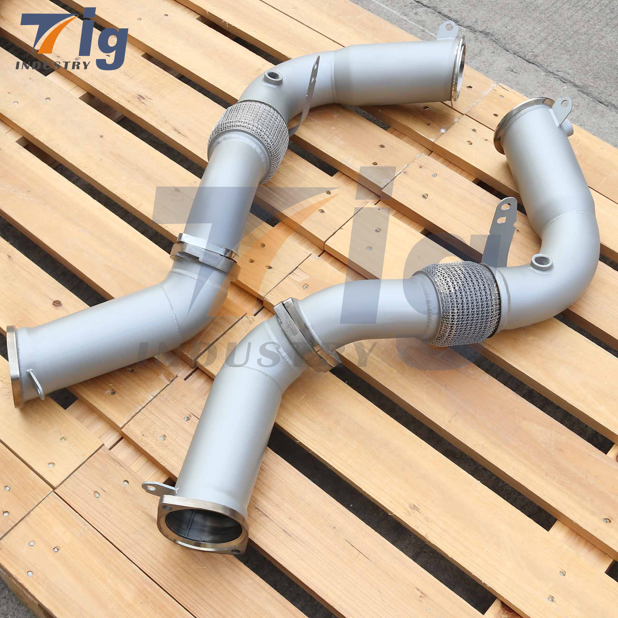 Ceramic Coating SS304 BMW G90 M5 M8 Downpipe