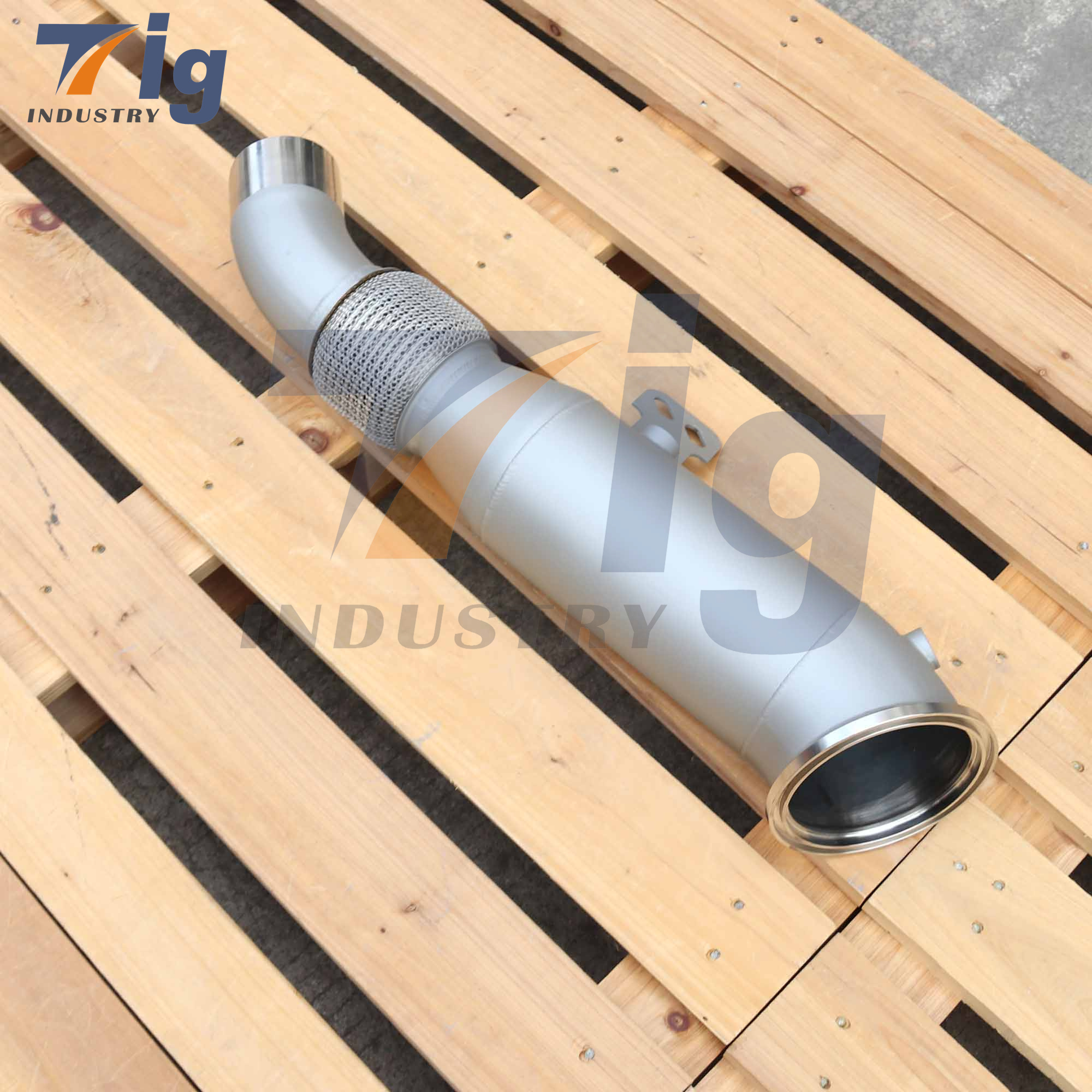Ceramic Coating SS304 Downpipe B58 M240i G20 M340i G30 540i G01 X3 M40i G02 X4 M40i 2018+