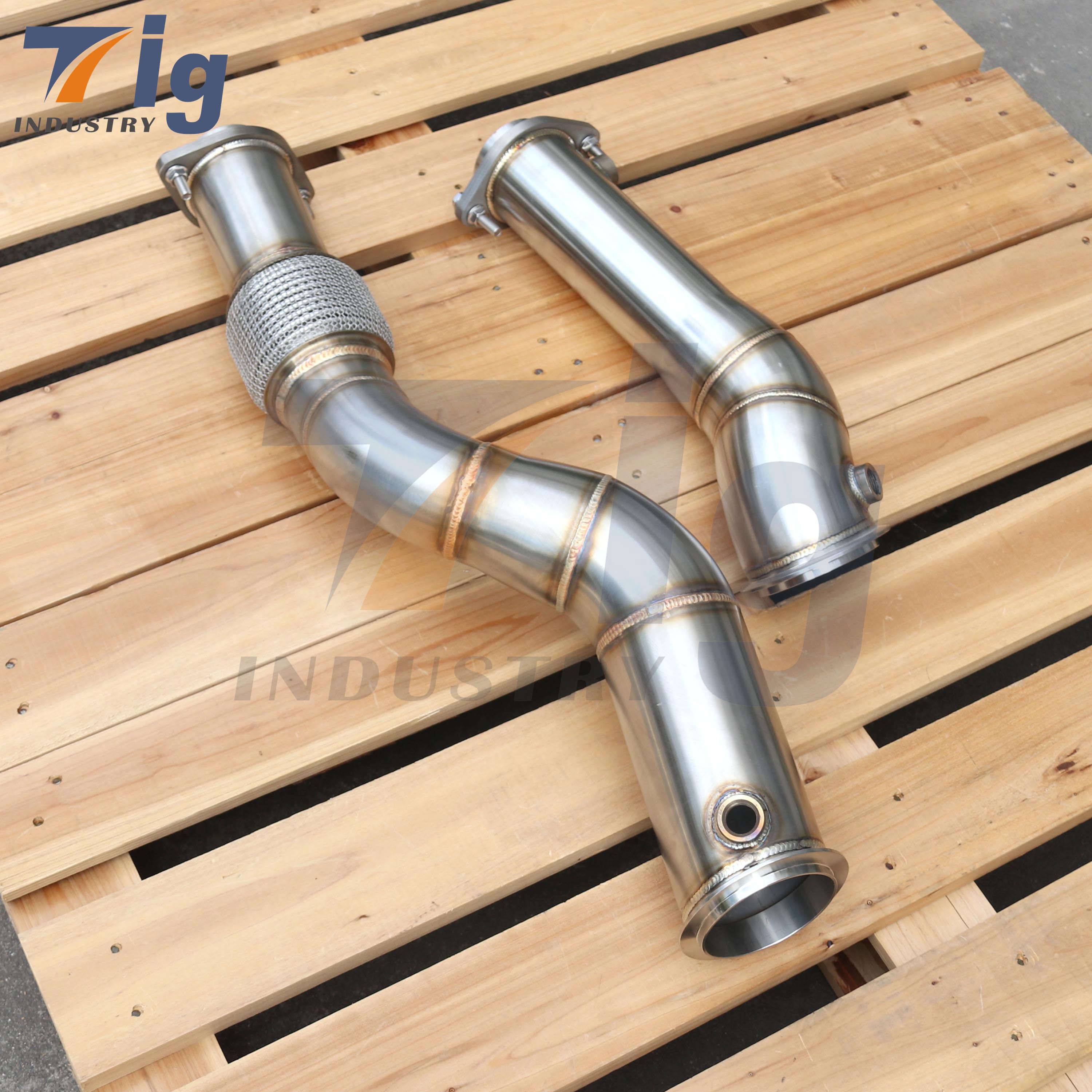 Stainless Steel DOWNPIPE S58 M3 G80 M4 G82 3.0T