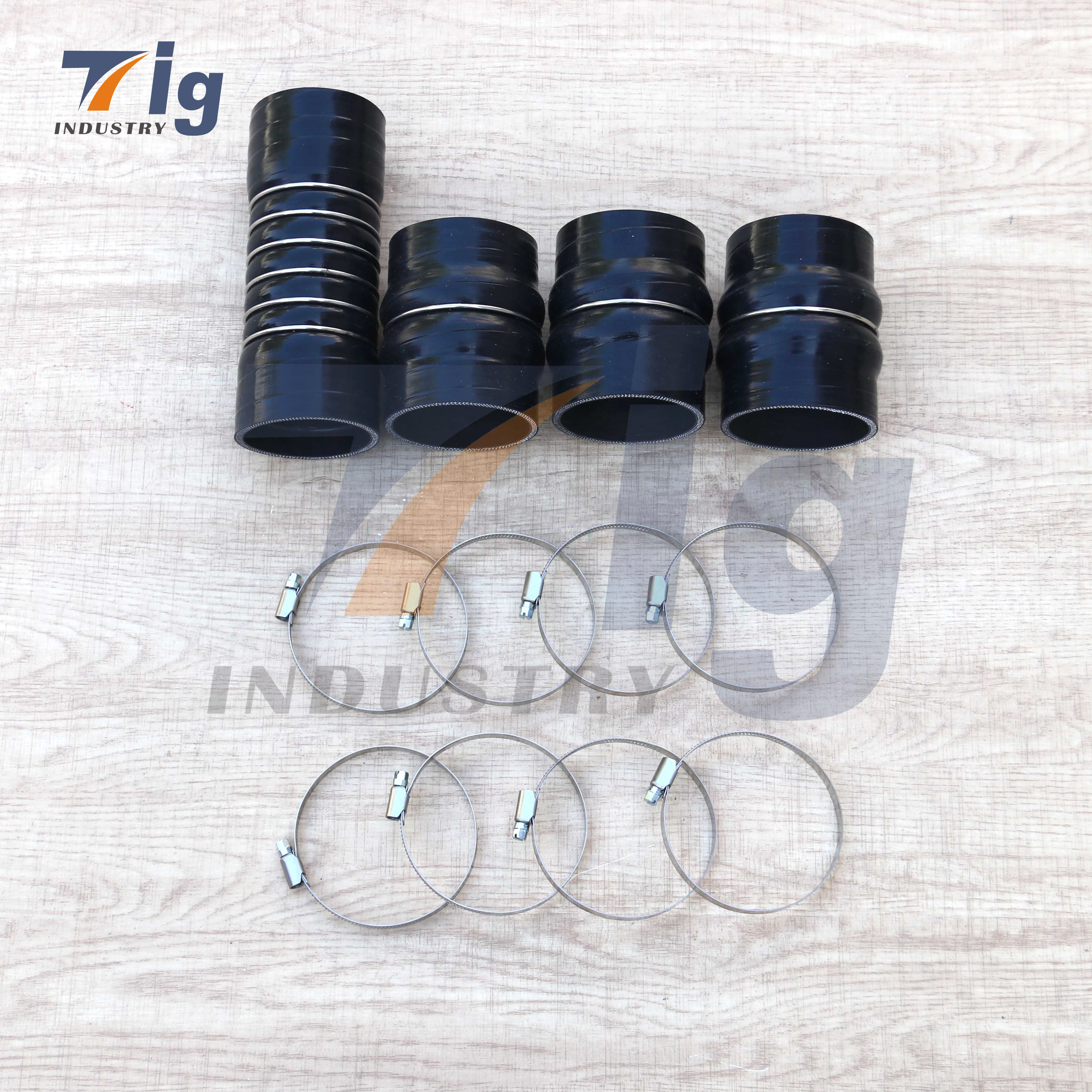 Dodge Cummins 03-07 5.9L CAC BOOT KIT HOSES Silicone CAC Intercooler Boot Kit