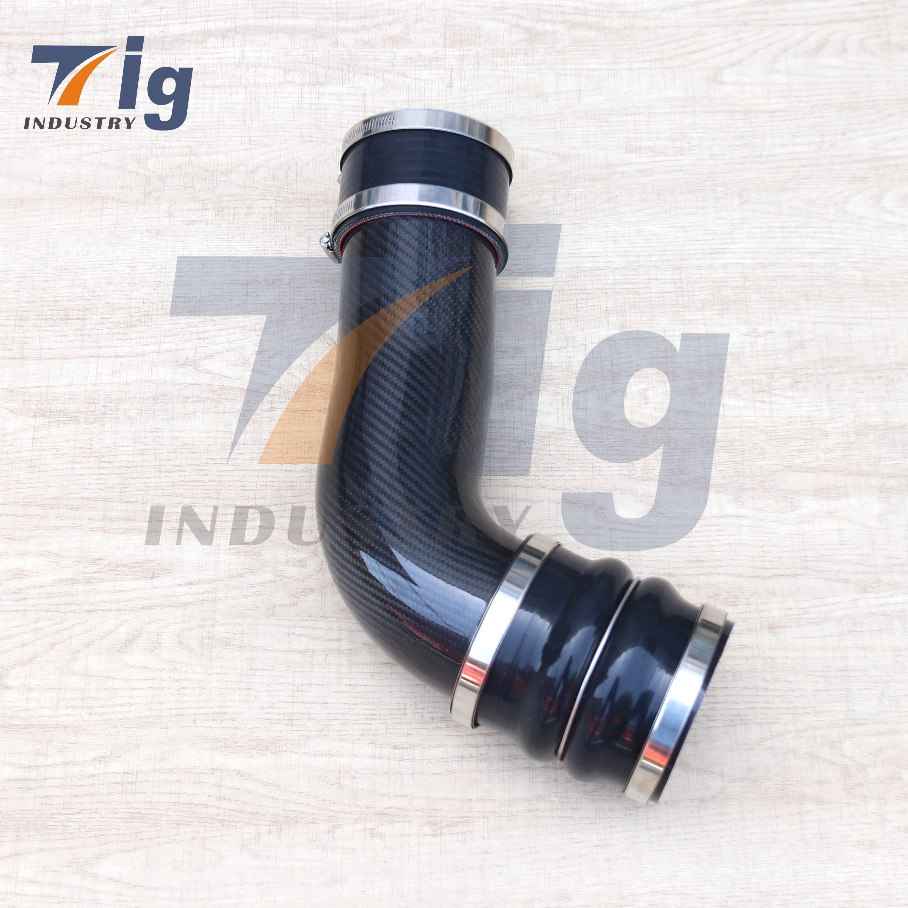 DRY CARBON GM 6.6L DURAMAX ZILLA CARBON FIBER TURBO INLET TUBE 2020-2024