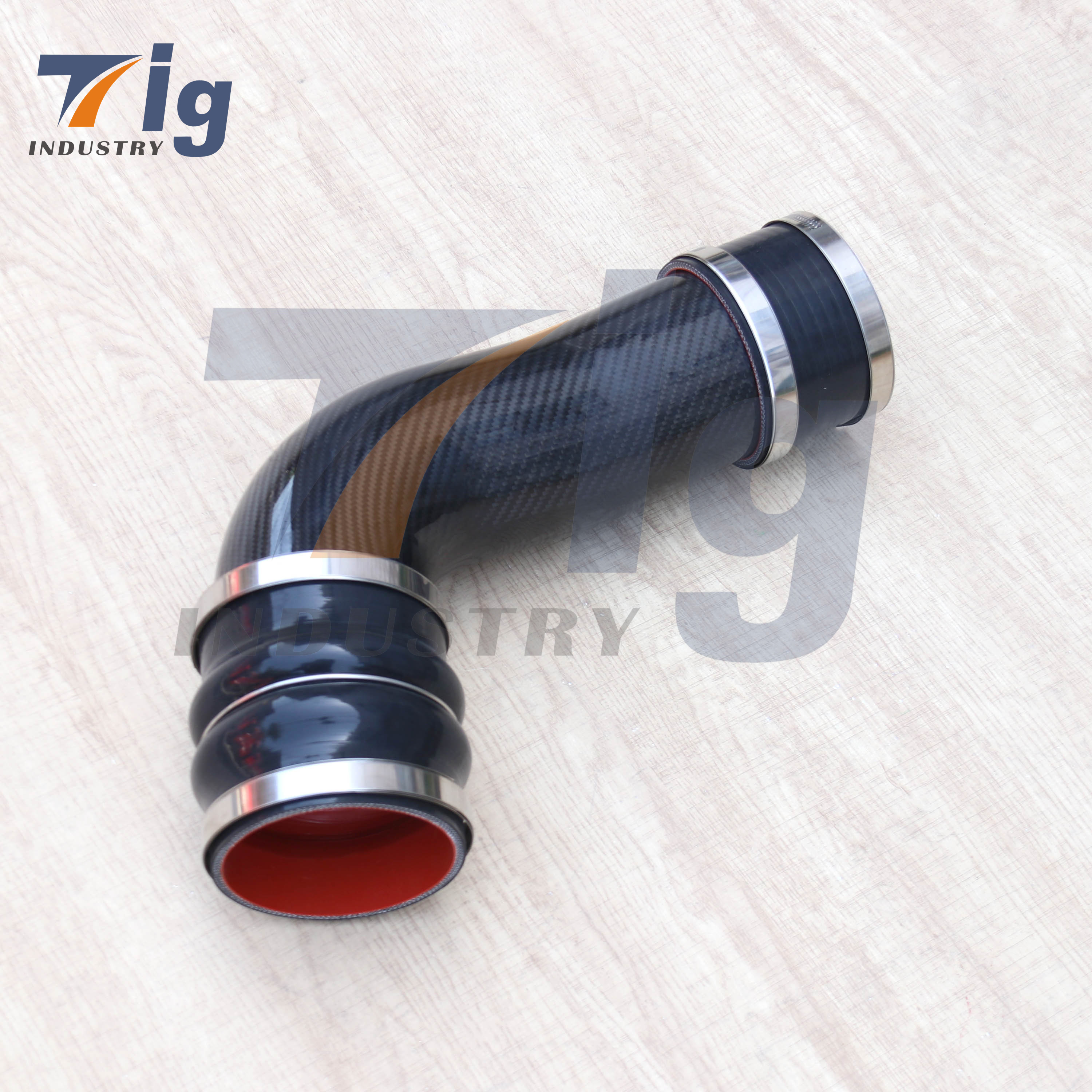 DRY CARBON GM 6.6L DURAMAX ZILLA CARBON FIBER TURBO INLET TUBE 2020-2024