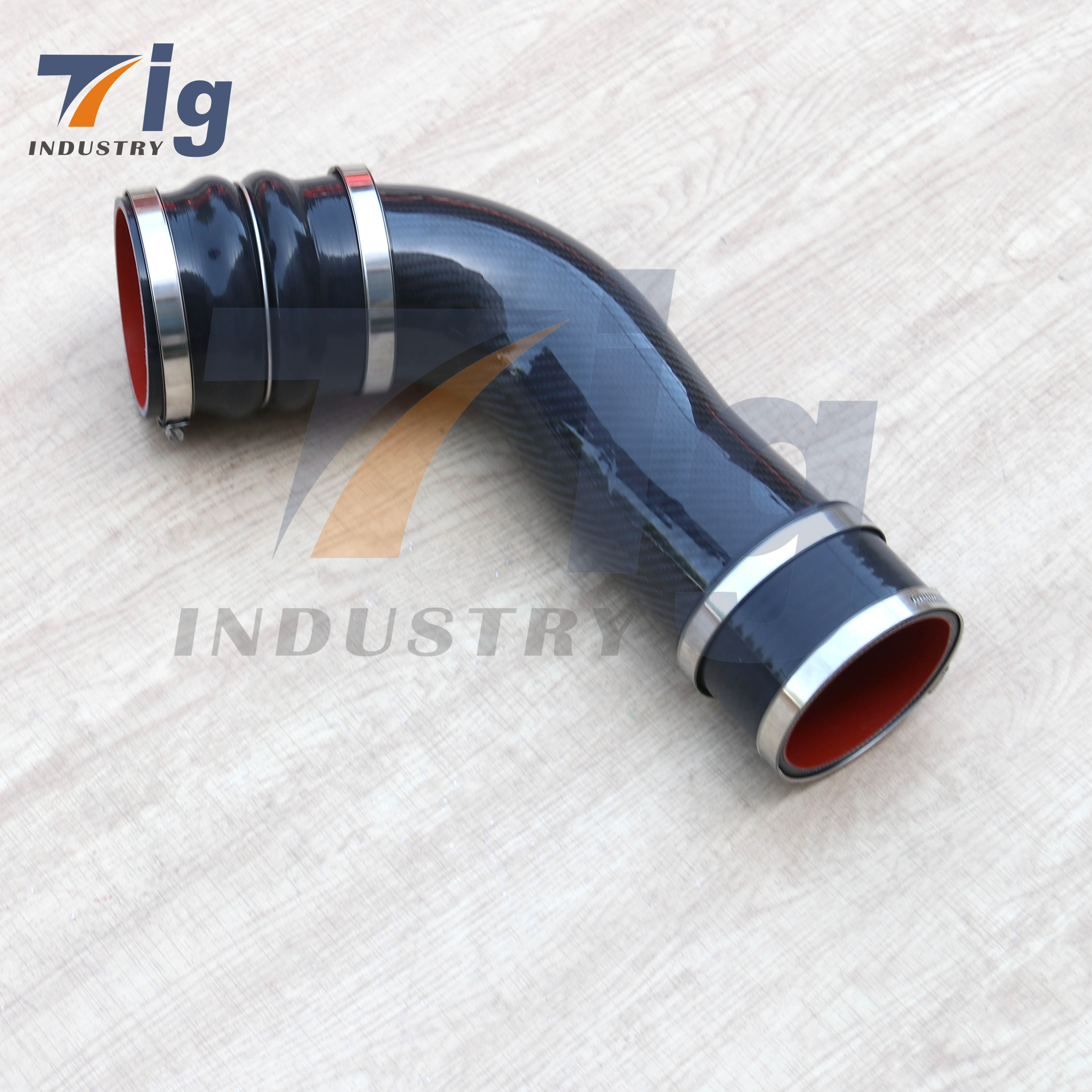 DRY CARBON GM 6.6L DURAMAX ZILLA CARBON FIBER TURBO INLET TUBE 2020-2024