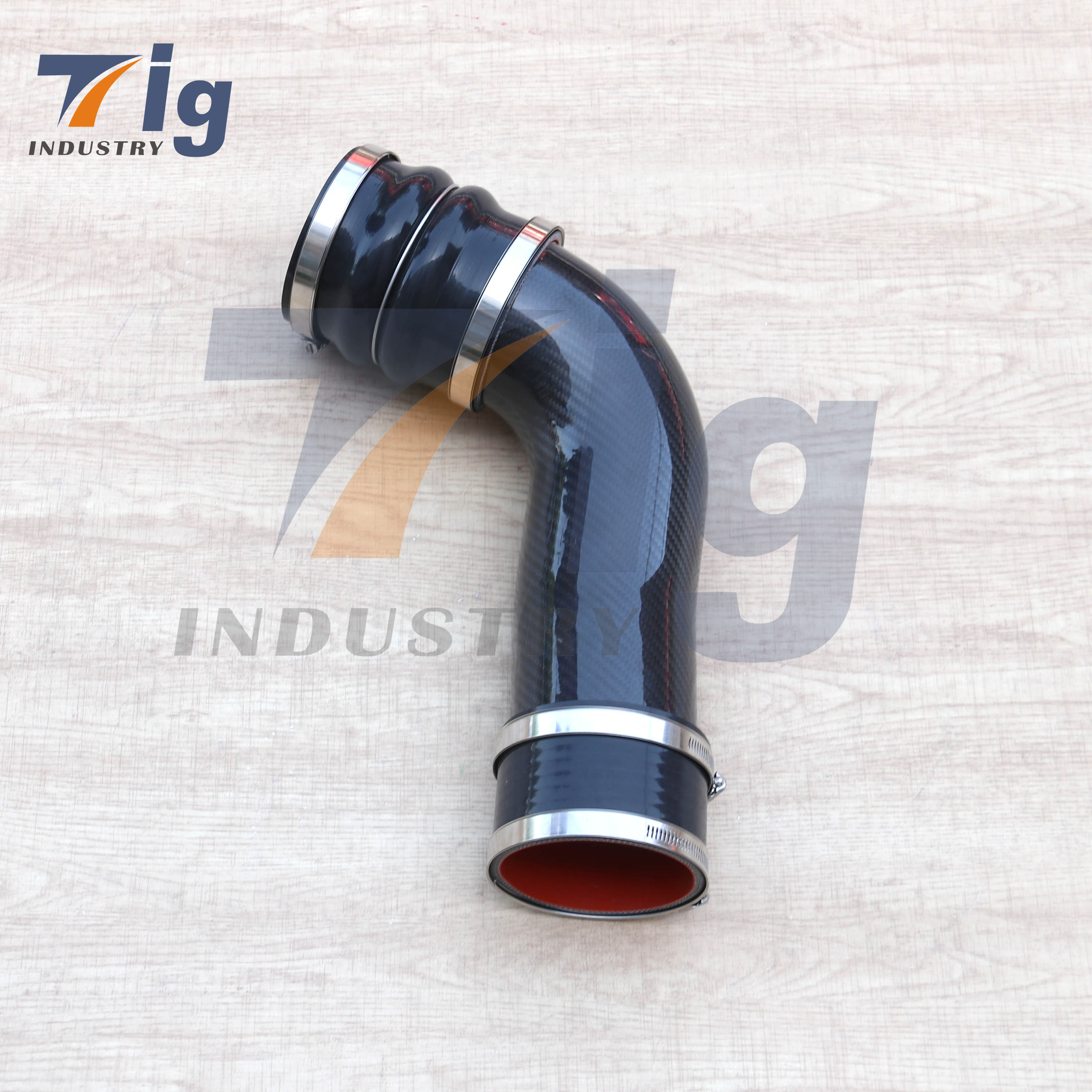 DRY CARBON GM 6.6L DURAMAX ZILLA CARBON FIBER TURBO INLET TUBE 2020-2024