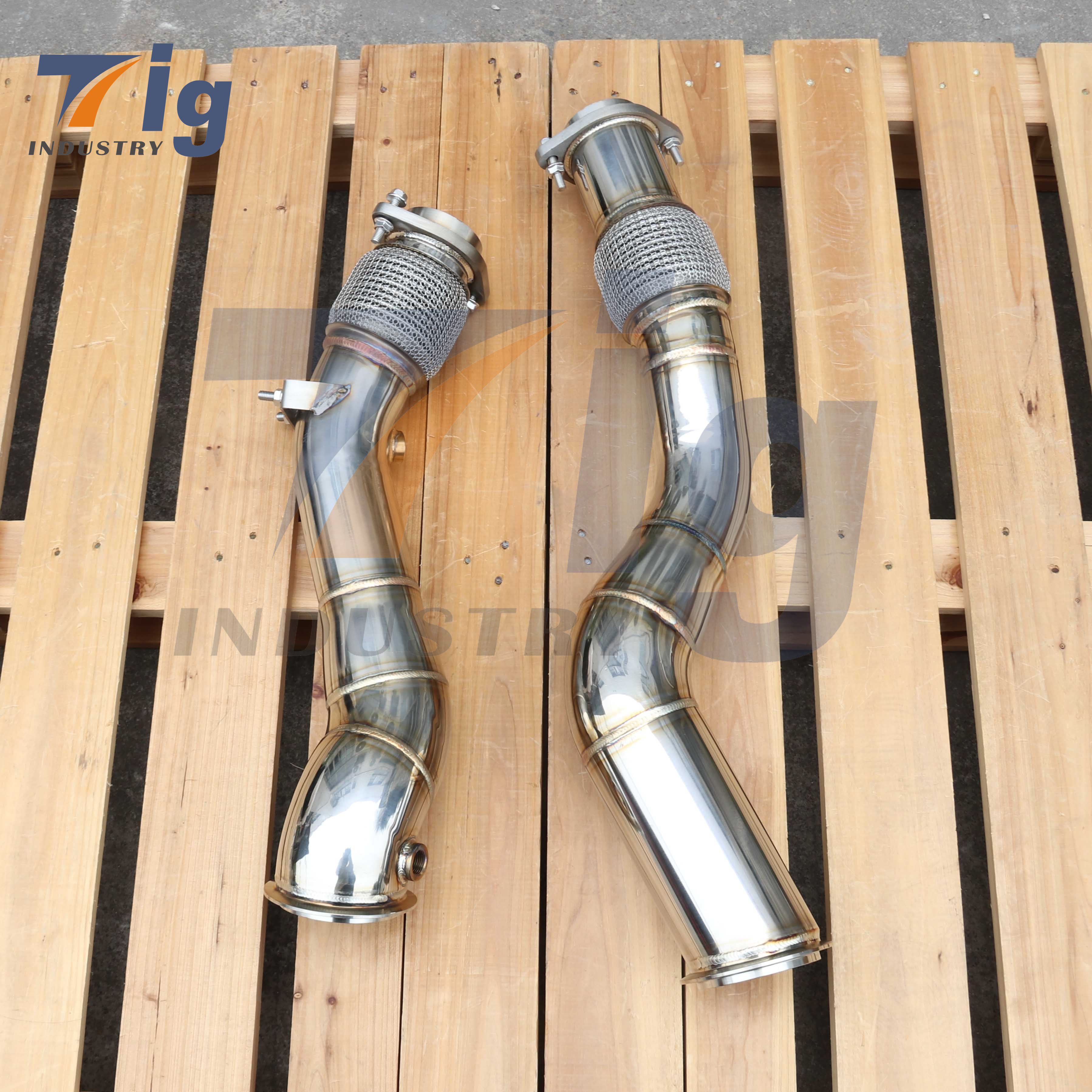 30HP increase F97 F98 X3M X4M S58 Downpipes 76-89mm
