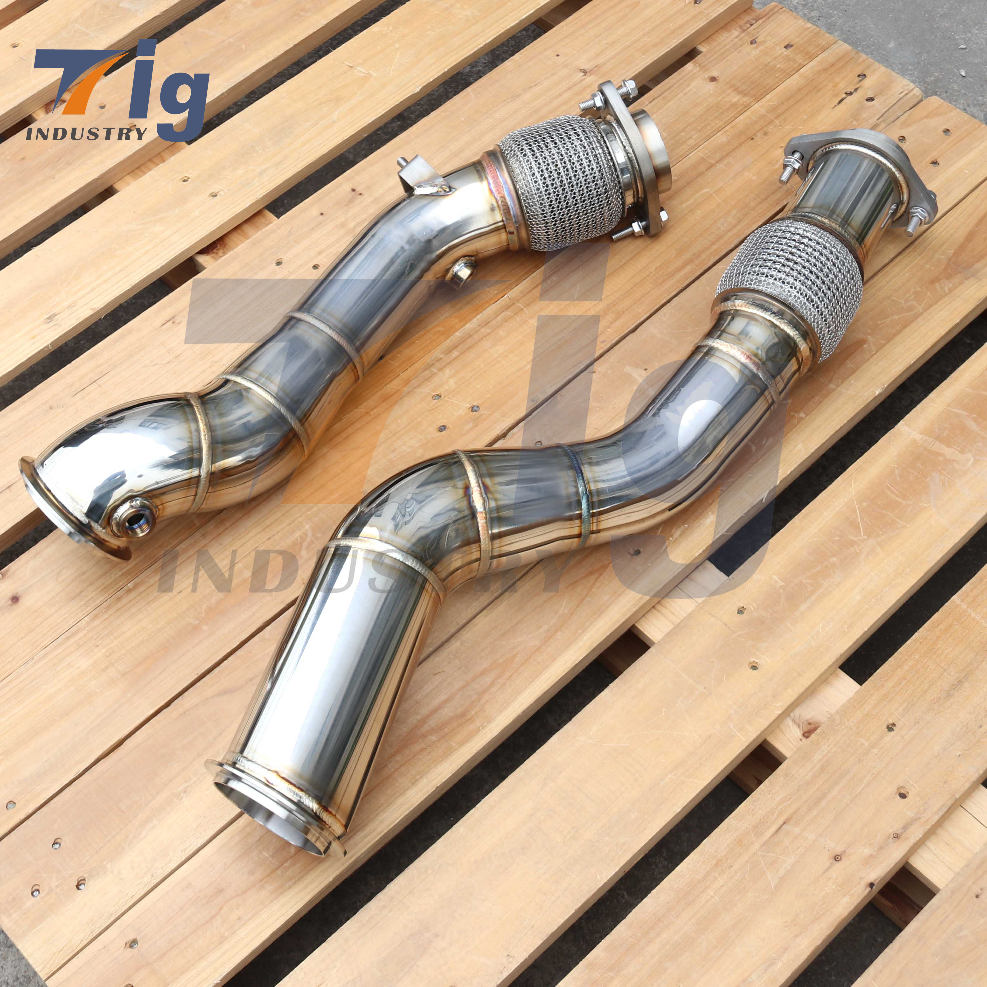 30HP increase F97 F98 X3M X4M S58 Downpipes 76-89mm