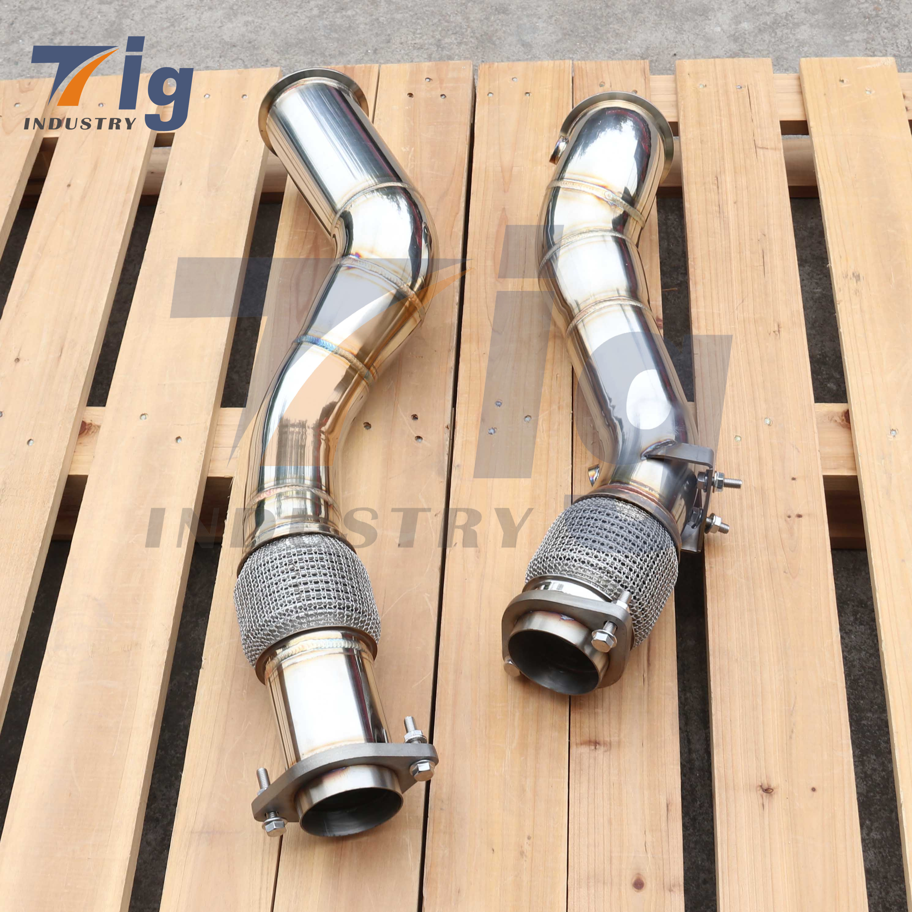 30HP increase F97 F98 X3M X4M S58 Downpipes 76-89mm