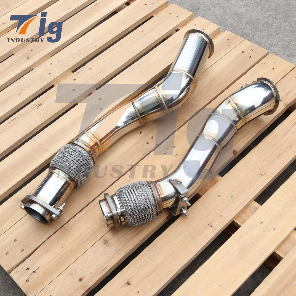 30HP increase F97 F98 X3M X4M S58 Downpipes 76-89mm