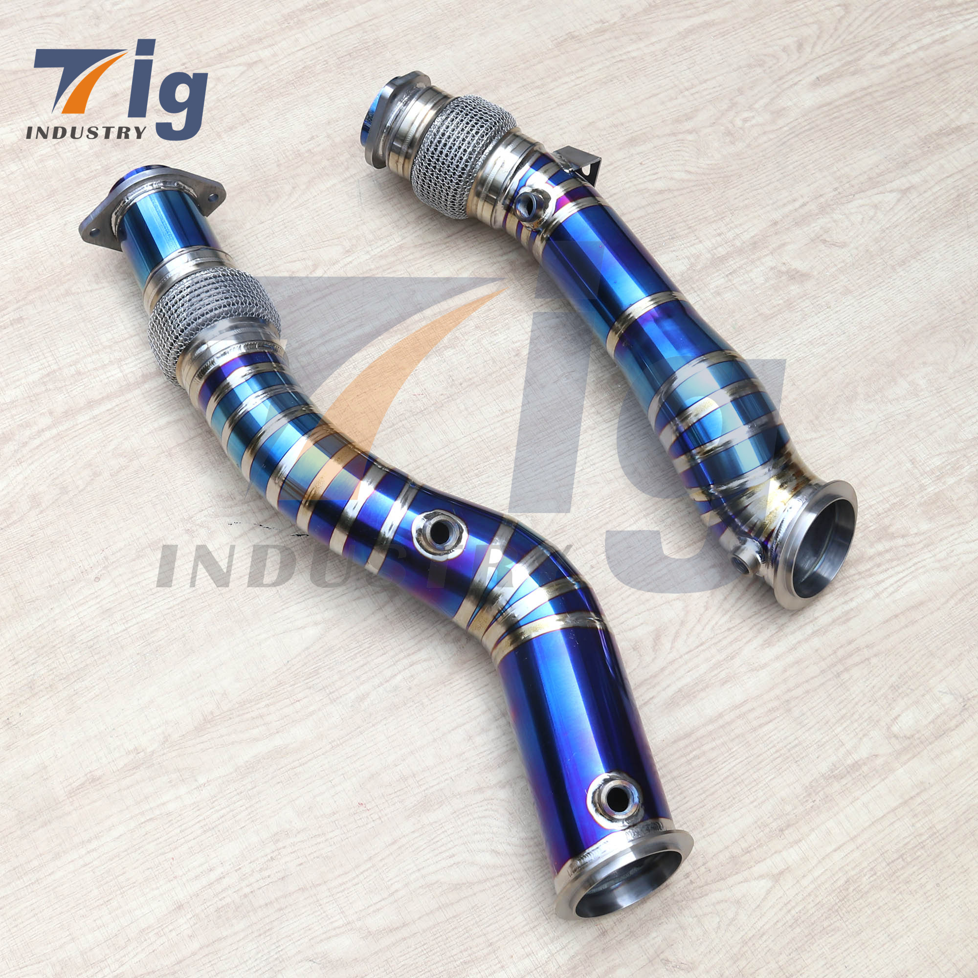 X3M X4M S55 S58 F97 F98 3.0T Titanium Downpipe 2020+