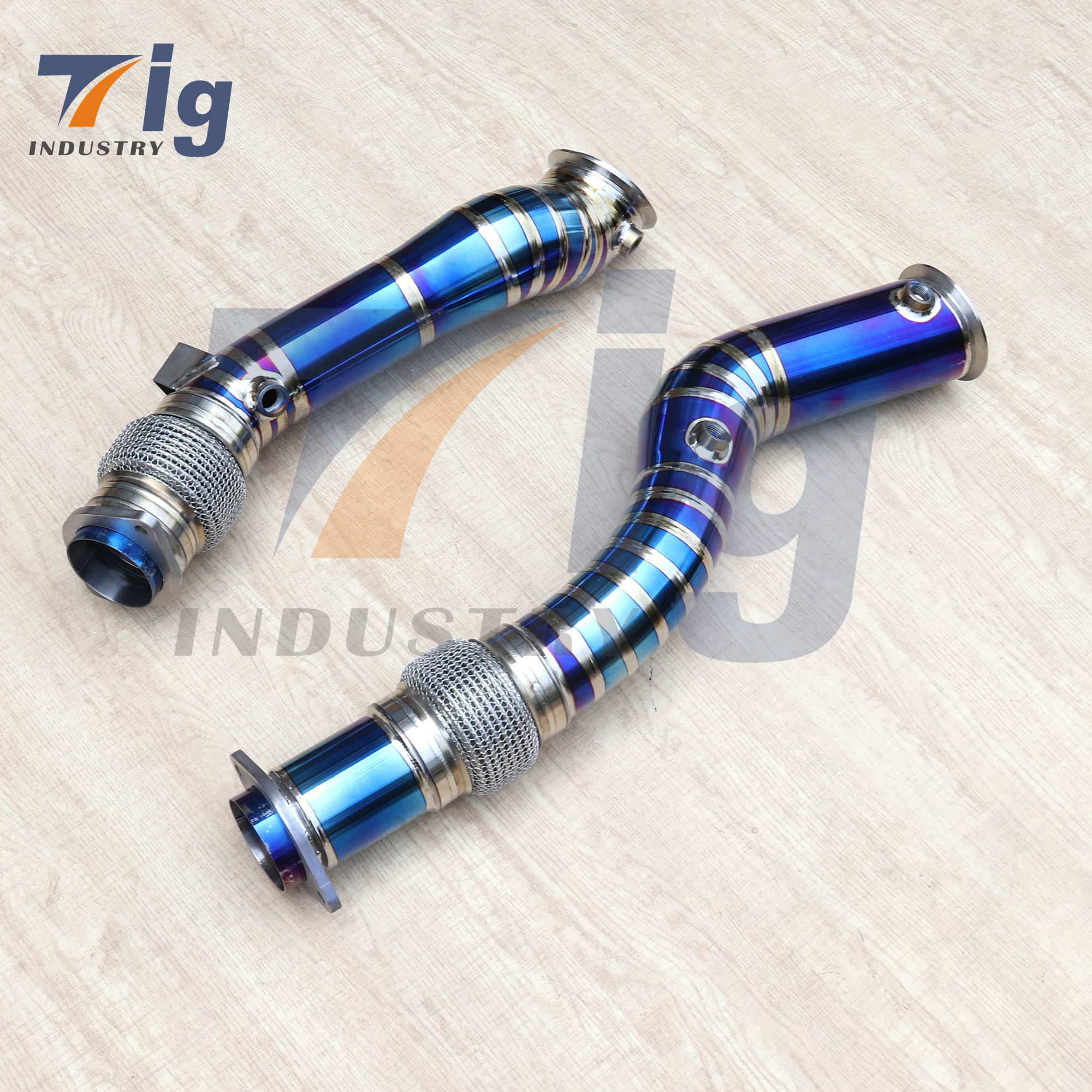 X3M X4M S55 S58 F97 F98 3.0T Titanium Downpipe 2020+