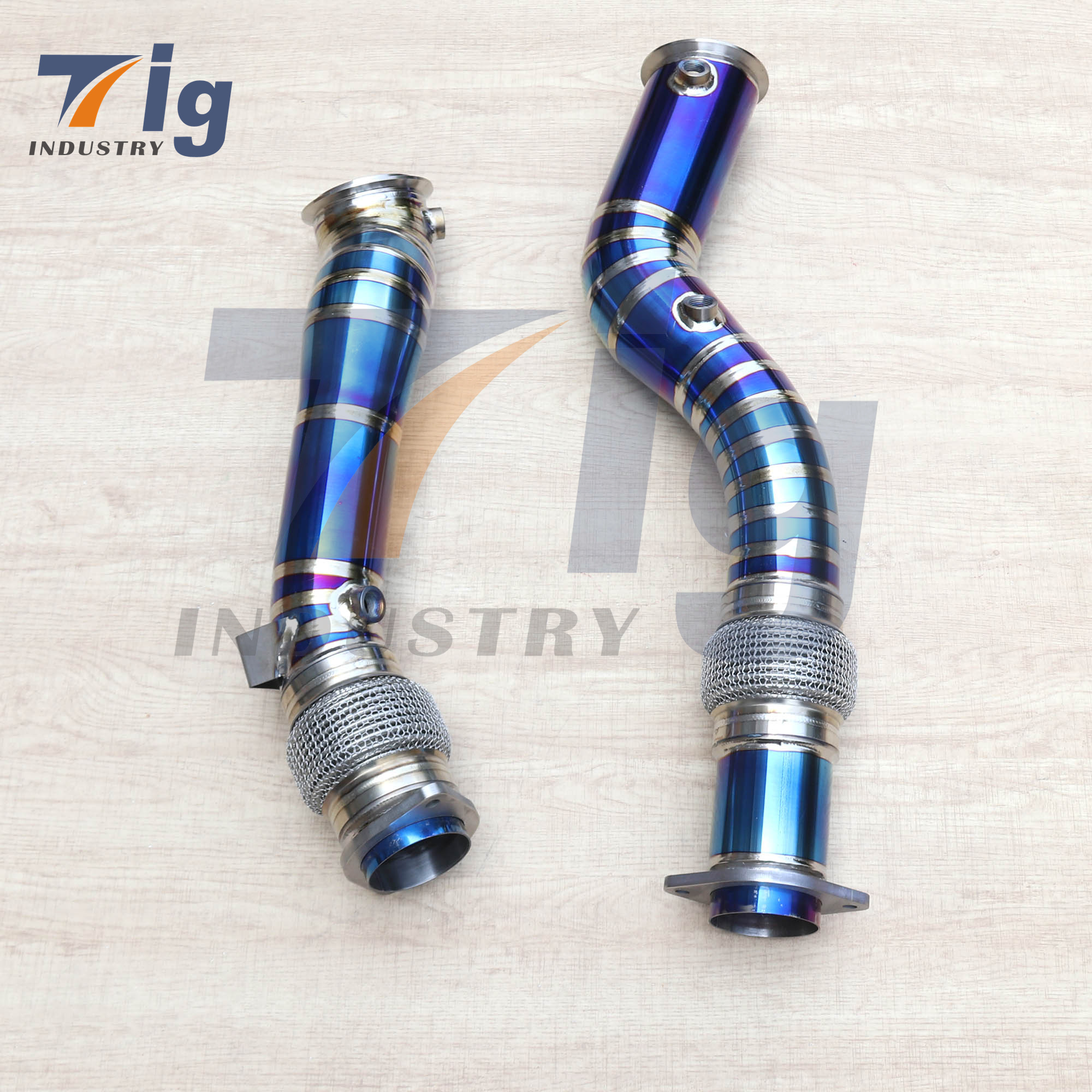 X3M X4M S55 S58 F97 F98 3.0T Titanium Downpipe 2020+