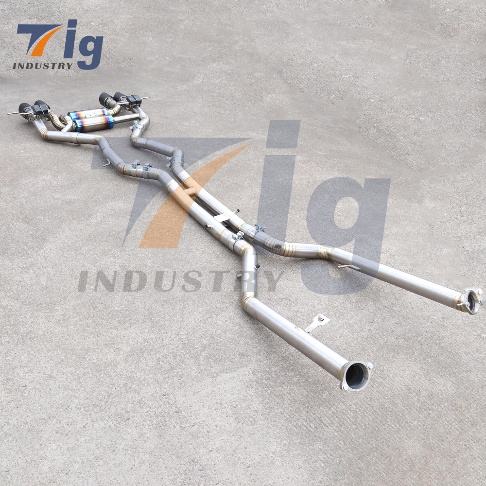 BMW S58 M2 G87 3.0T Titanium Catback Exhaust System Muffler Models 2023-2025
