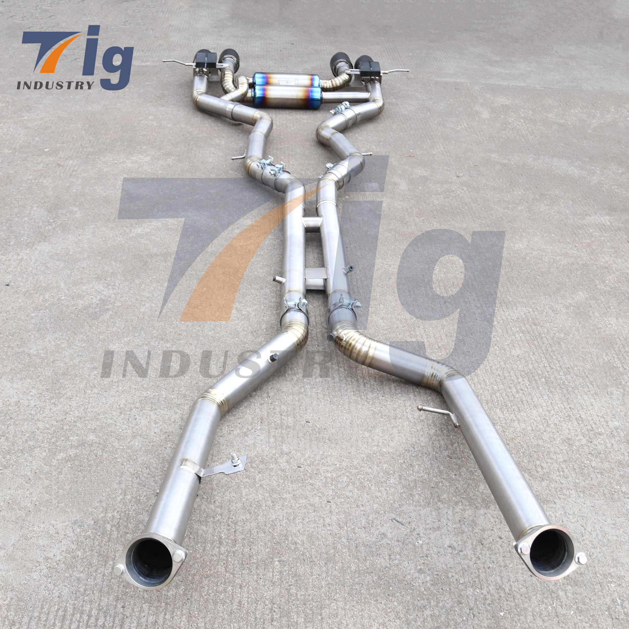 BMW S58 M2 G87 3.0T Titanium Catback Exhaust System Muffler Models 2023-2025