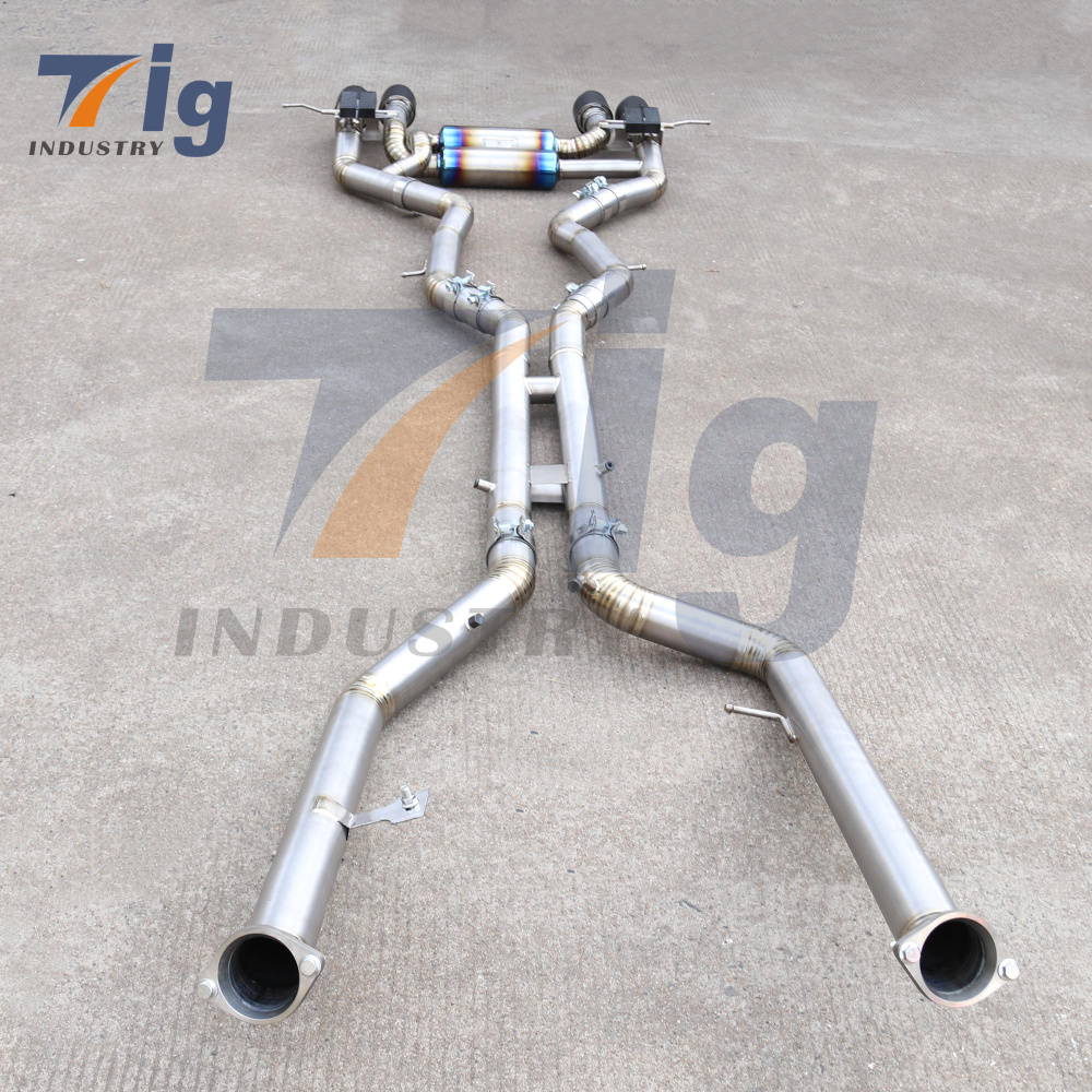 BMW S58 M2 G87 3.0T Titanium Catback Exhaust System Muffler Models 2023-2025