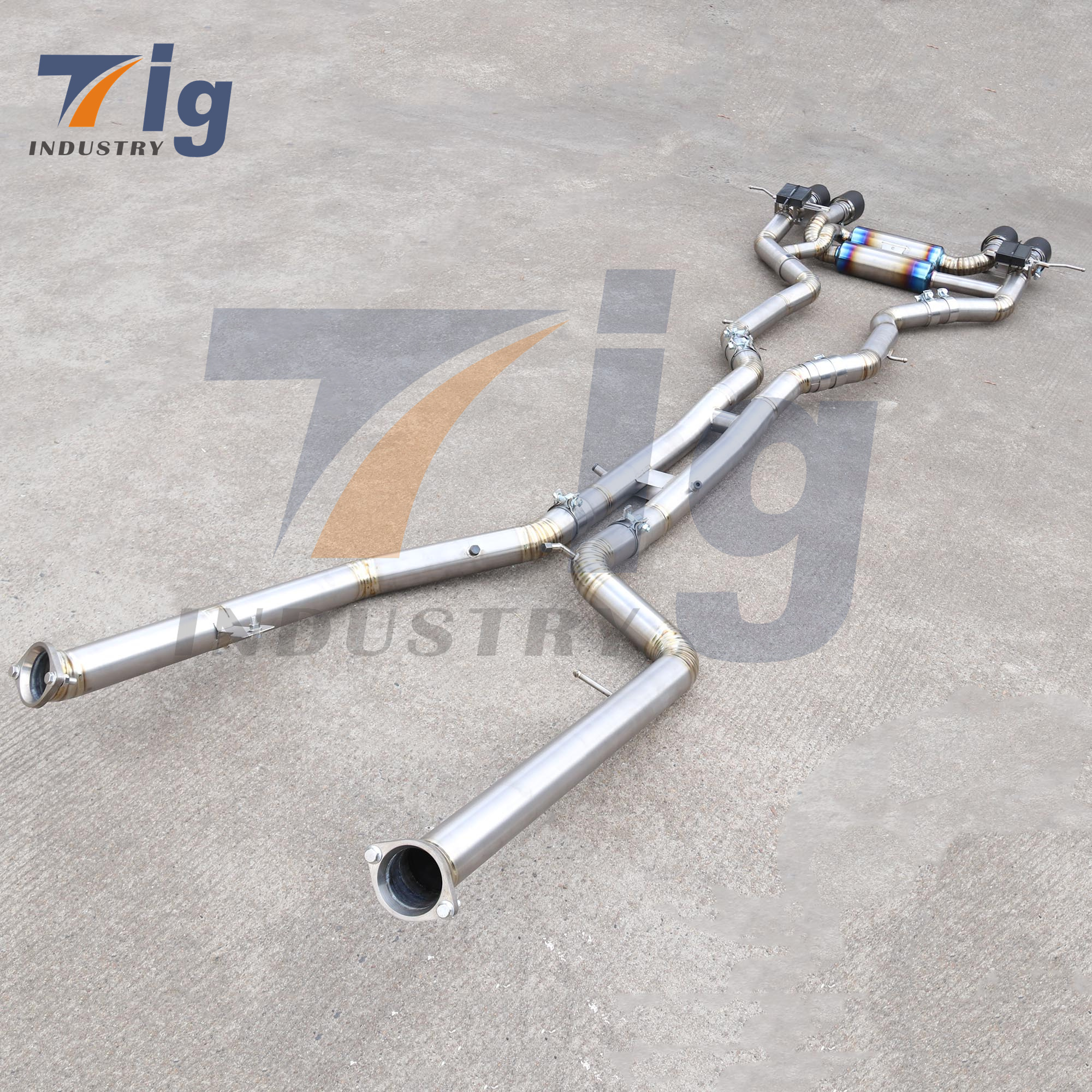 BMW S58 M2 G87 3.0T Titanium Catback Exhaust System Muffler Models 2023-2025