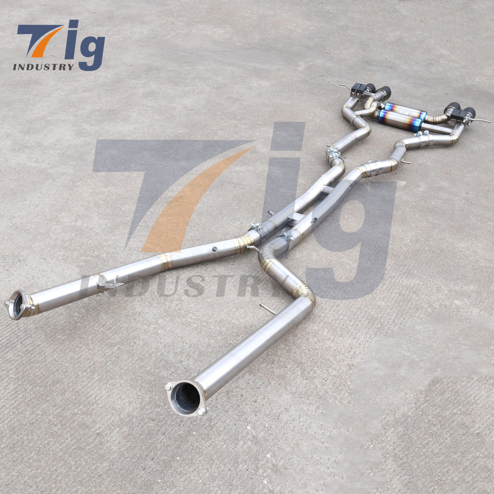 BMW S58 M2 G87 3.0T Titanium Catback Exhaust System Muffler Models 2023-2025
