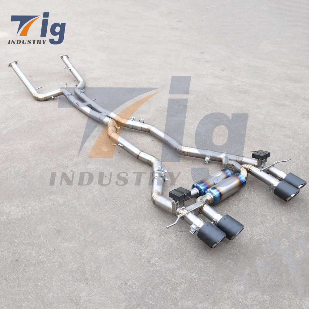 BMW S58 M2 G87 3.0T Titanium Catback Exhaust System Muffler Models 2023-2025