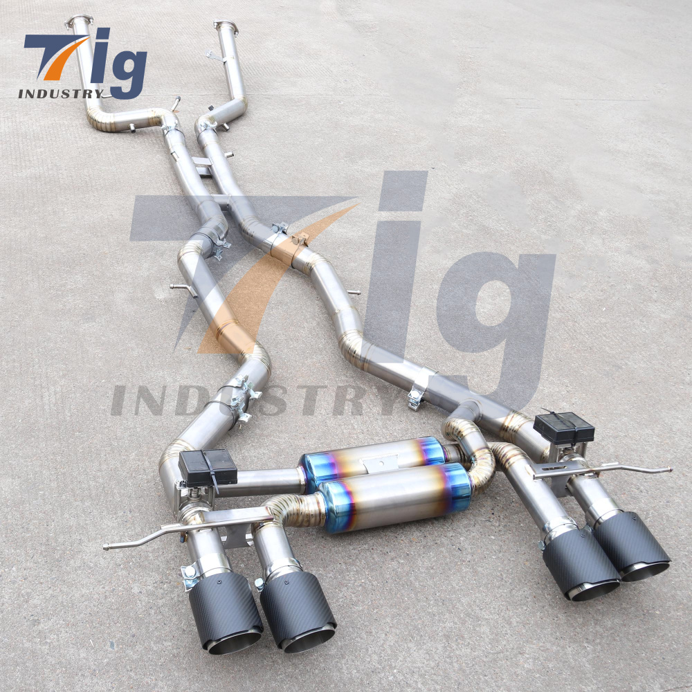 BMW S58 M2 G87 3.0T Titanium Catback Exhaust System Muffler Models 2023-2025