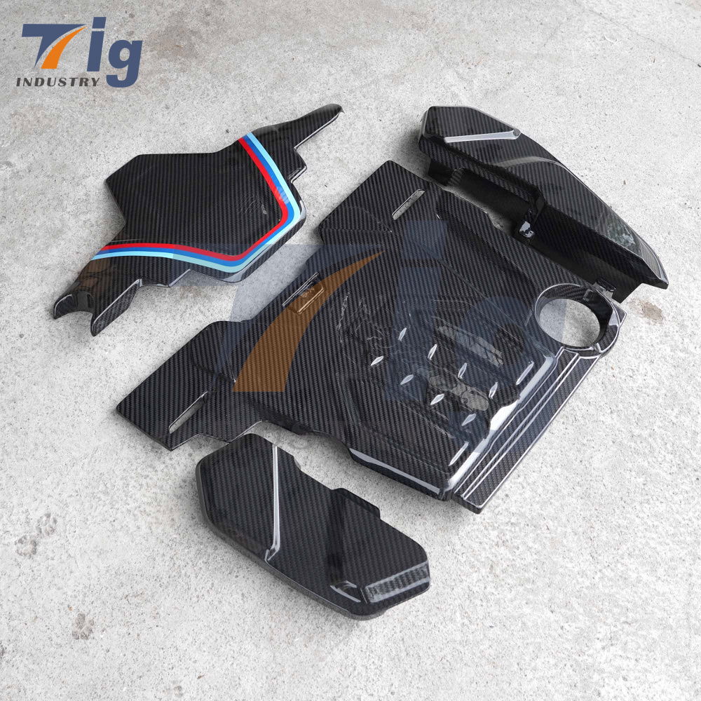 BMW F90 M5 Engine Compartment Dry Carbon Trim Cover