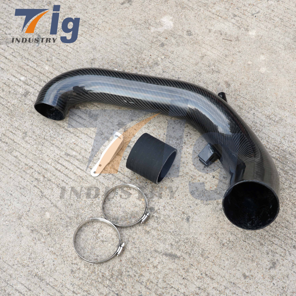 Dry carbon Carbon Fiber Intake Tube 2020-2023 GMC/Chevy 3.0L Duramax Diesel