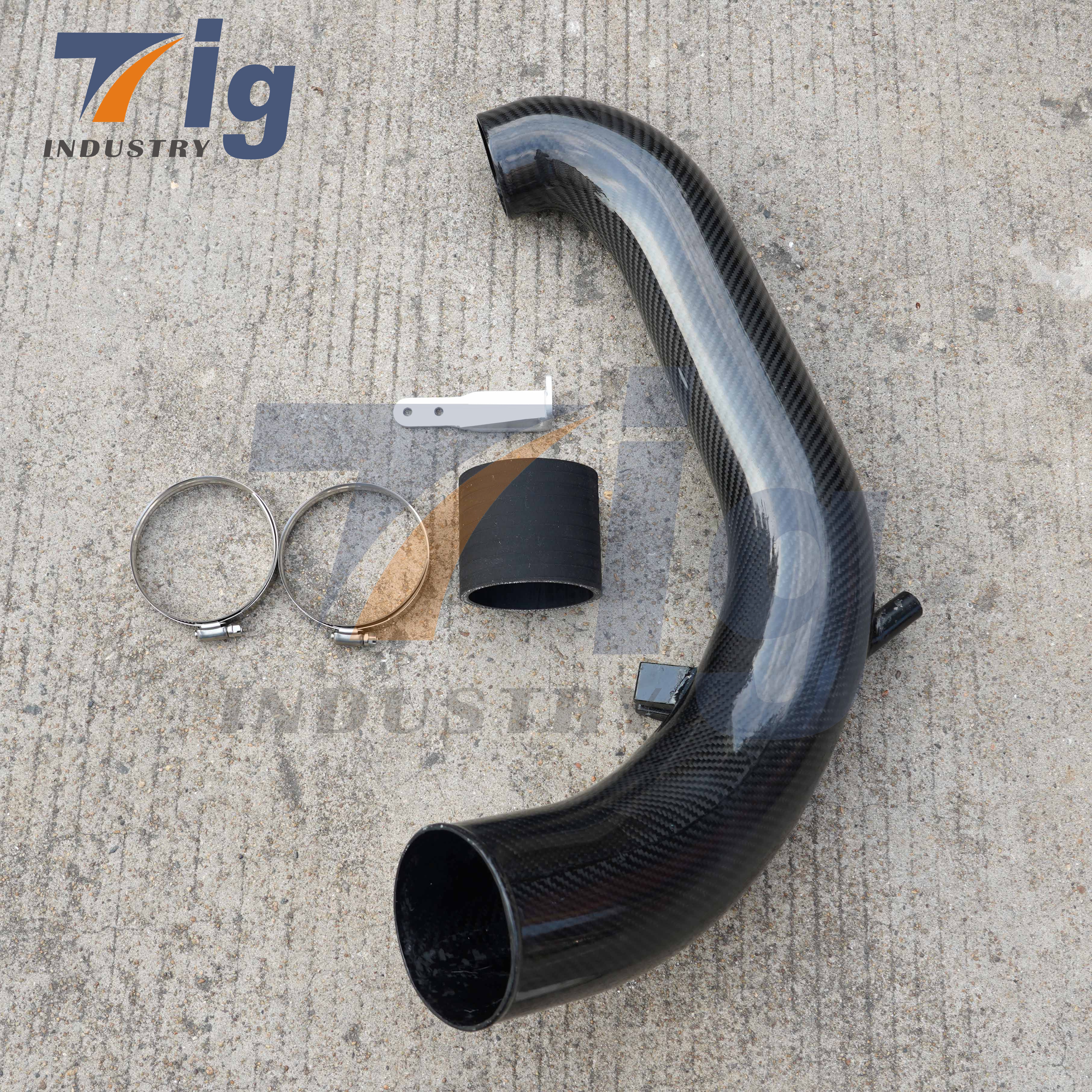 Dry carbon Carbon Fiber Intake Tube 2020-2023 GMC/Chevy 3.0L Duramax Diesel