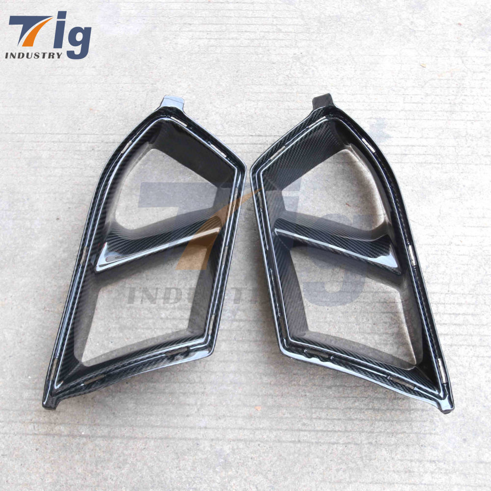 BMW G80 M3 G82 G83 M4 Dry Carbon Fiber Front Bumper Air Inlet Duct Vent Replacement 2021-2024