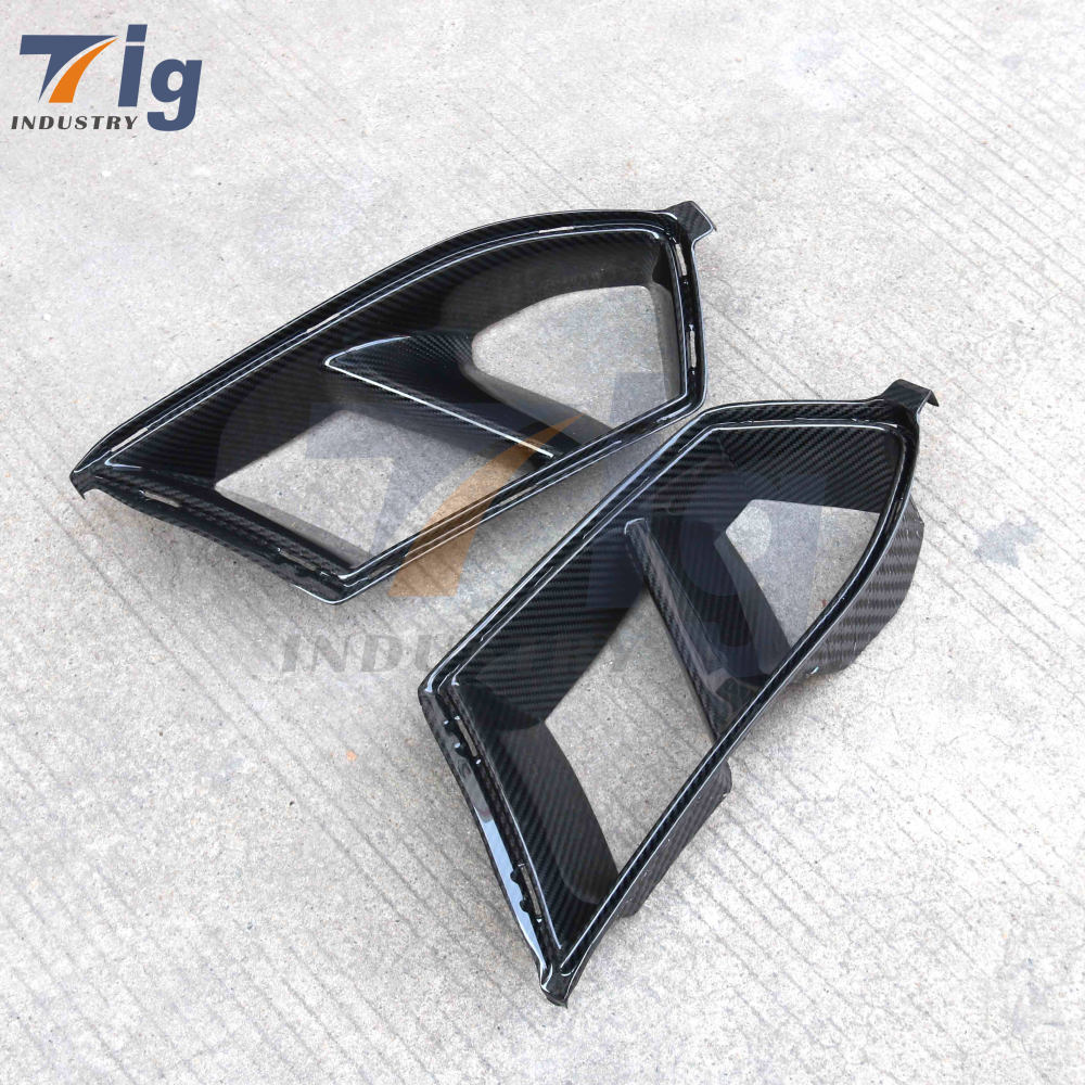 BMW G80 M3 G82 G83 M4 Dry Carbon Fiber Front Bumper Air Inlet Duct Vent Replacement 2021-2024