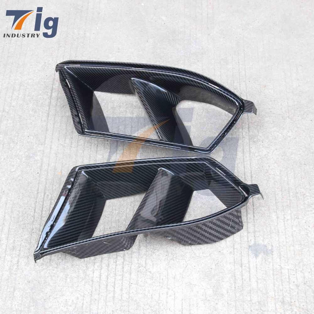 BMW G80 M3 G82 G83 M4 Dry Carbon Fiber Front Bumper Air Inlet Duct Vent Replacement 2021-2024
