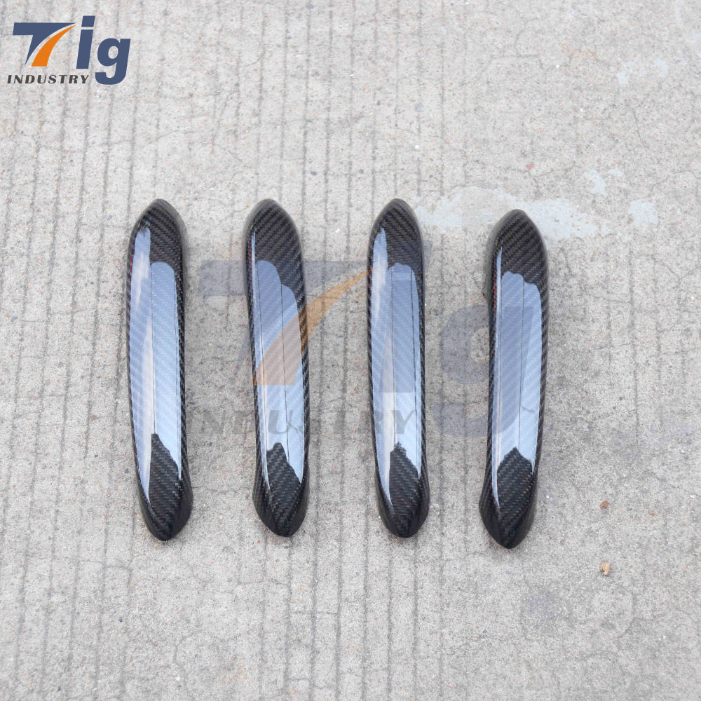 Dry Carbon Fiber Car Side Body Door Handle Cover Trim BMW G20 3 Series G14 G15 G16 2020+ G01 X3 G02 X4 G05 X5 G06 X6 G07 X7(Carbon Fiber 4 Door)