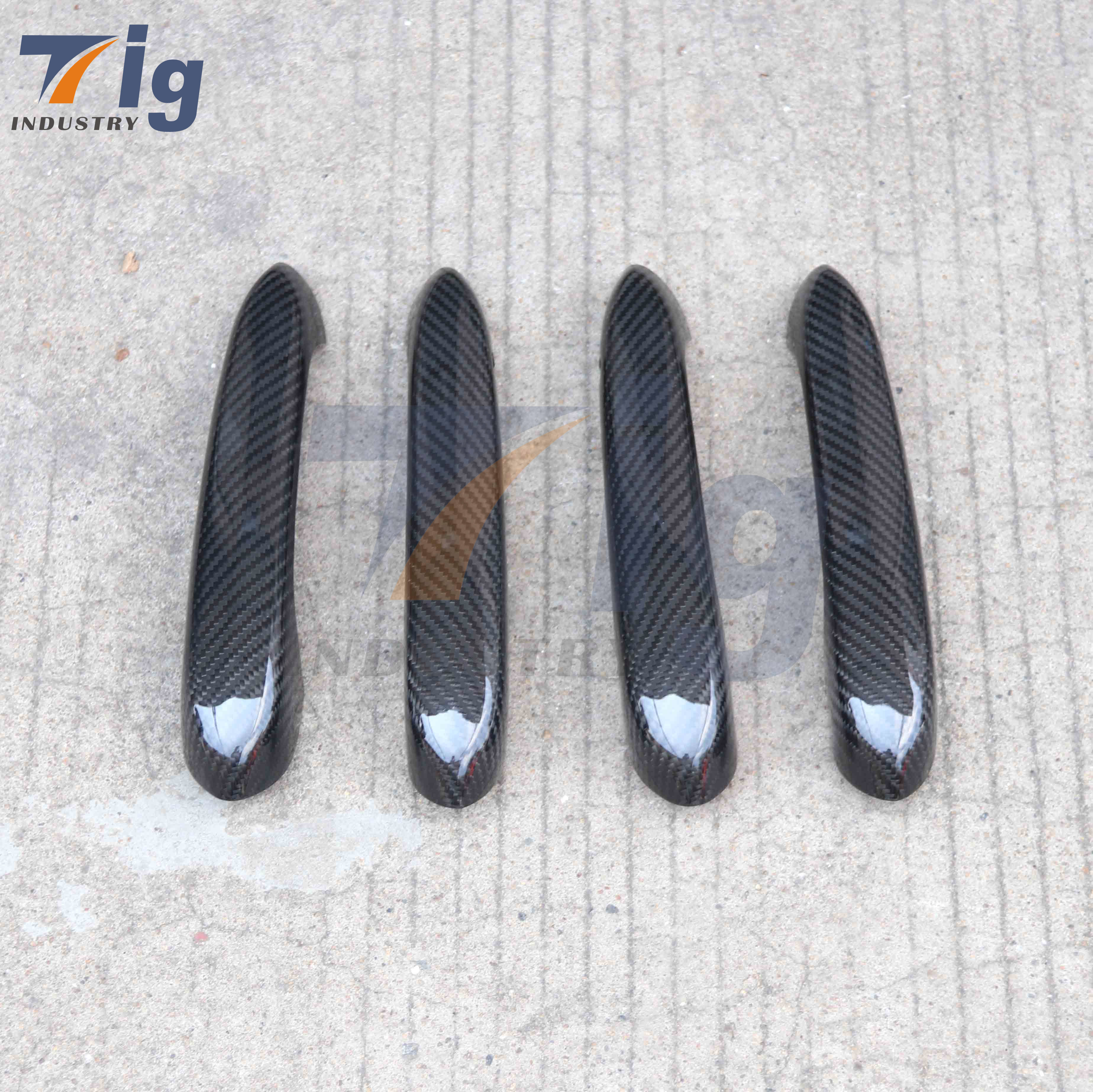Dry Carbon Fiber Car Side Body Door Handle Cover Trim BMW G20 3 Series G14 G15 G16 2020+ G01 X3 G02 X4 G05 X5 G06 X6 G07 X7(Carbon Fiber 4 Door)
