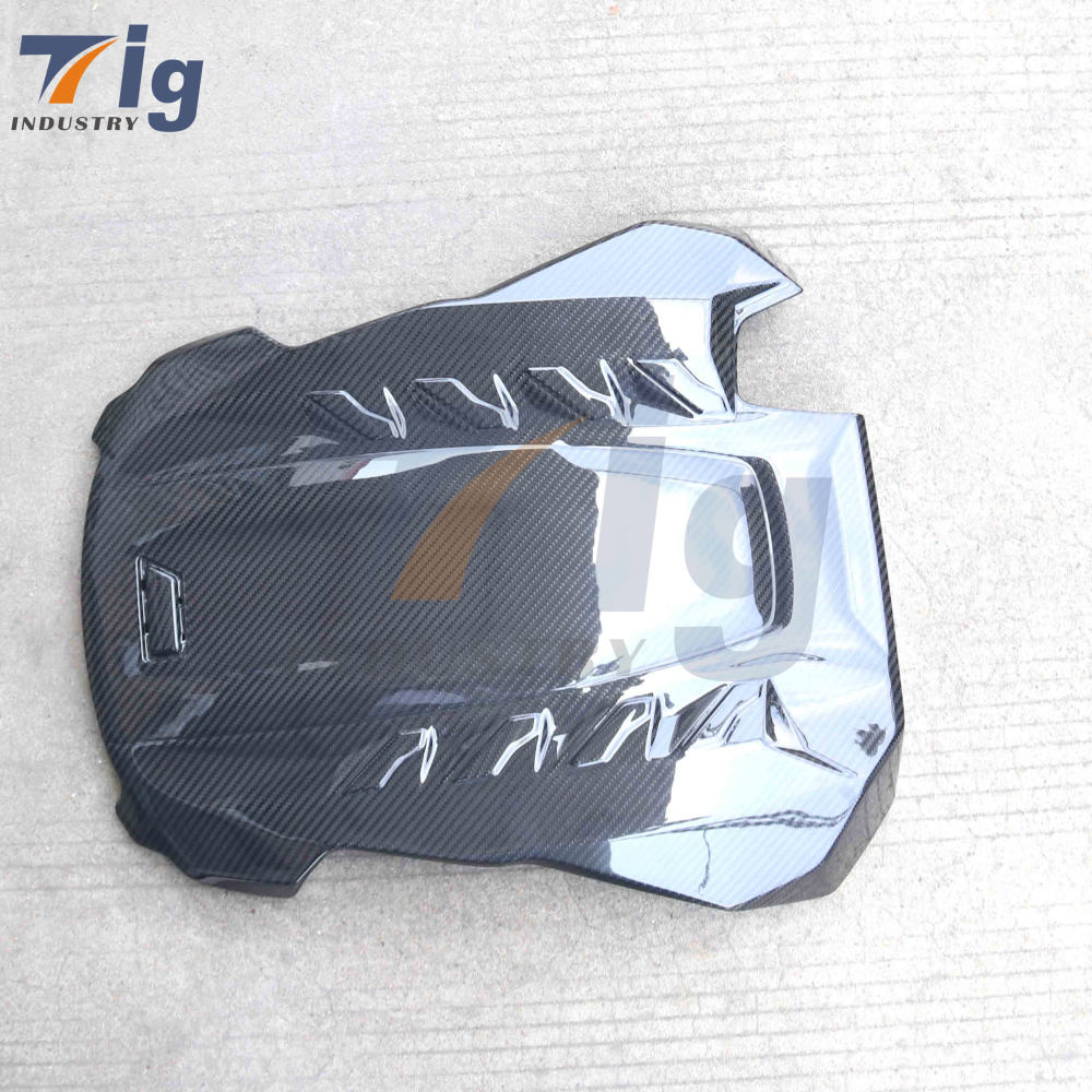 F95 Engine Hood Cover BMW F96 X6M X5M Dry Carbon Fiber Front Engine Car Hood Trim Exterior Replacement