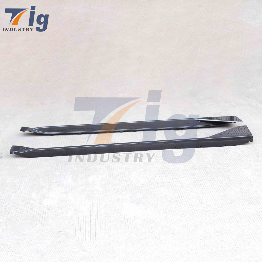 MP Style Real Carbon Fiber Side Skirt Extension Replacement for 2021-2025 BMW G80 M3
