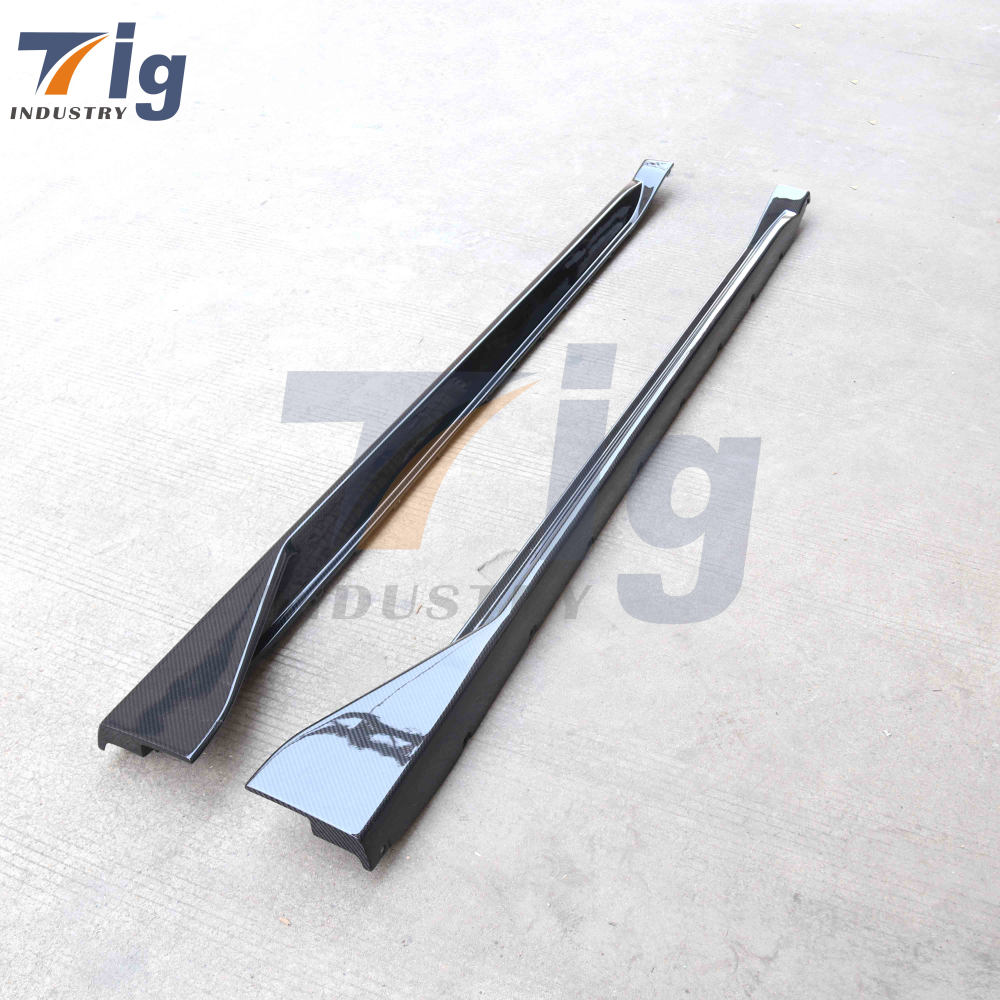 MP Style Real Carbon Fiber Side Skirt Extension Replacement for 2021-2025 BMW G80 M3