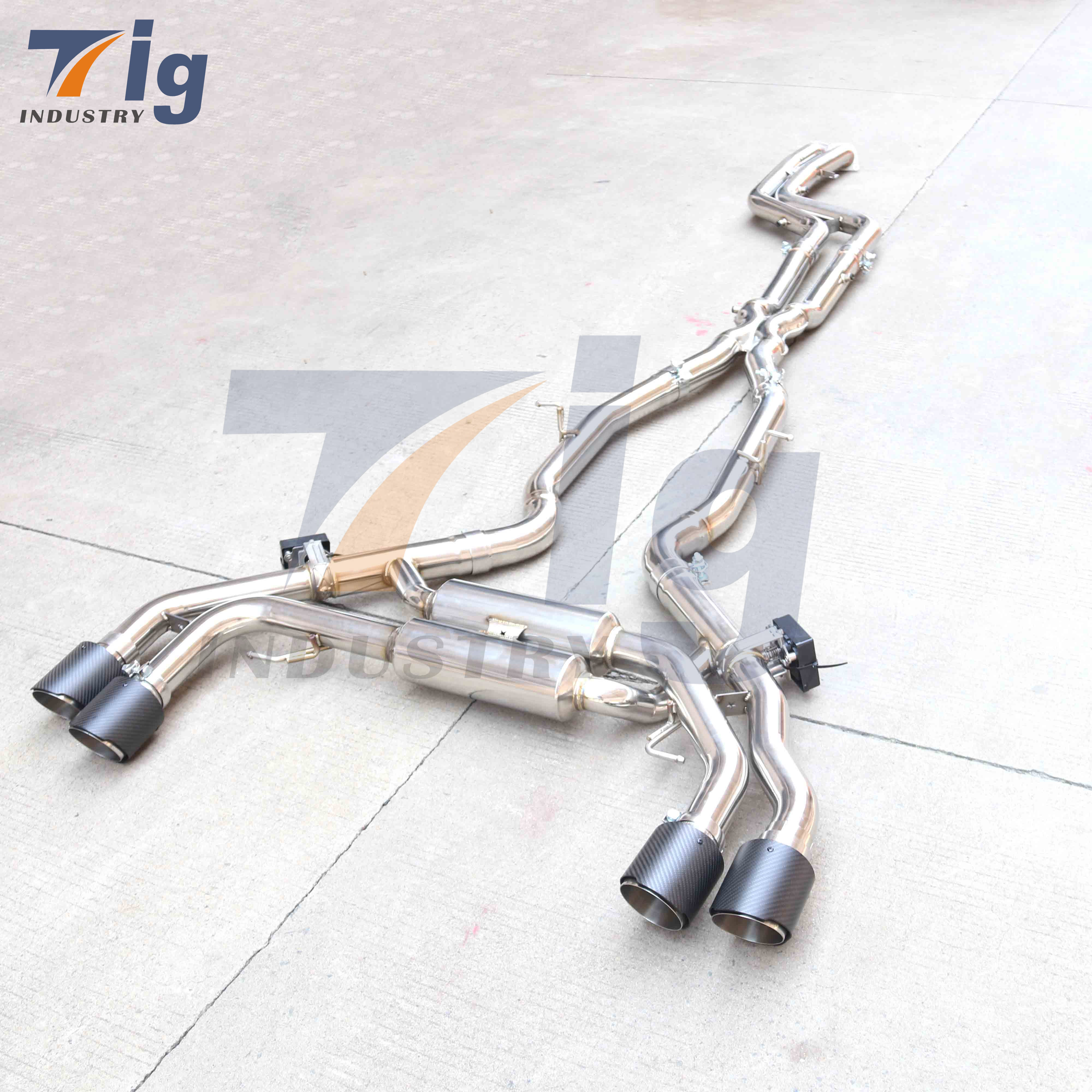 X3M F97 X4M F98 4.4T S58 3.0T Twin Tube Exhaust Catback 2019-2022