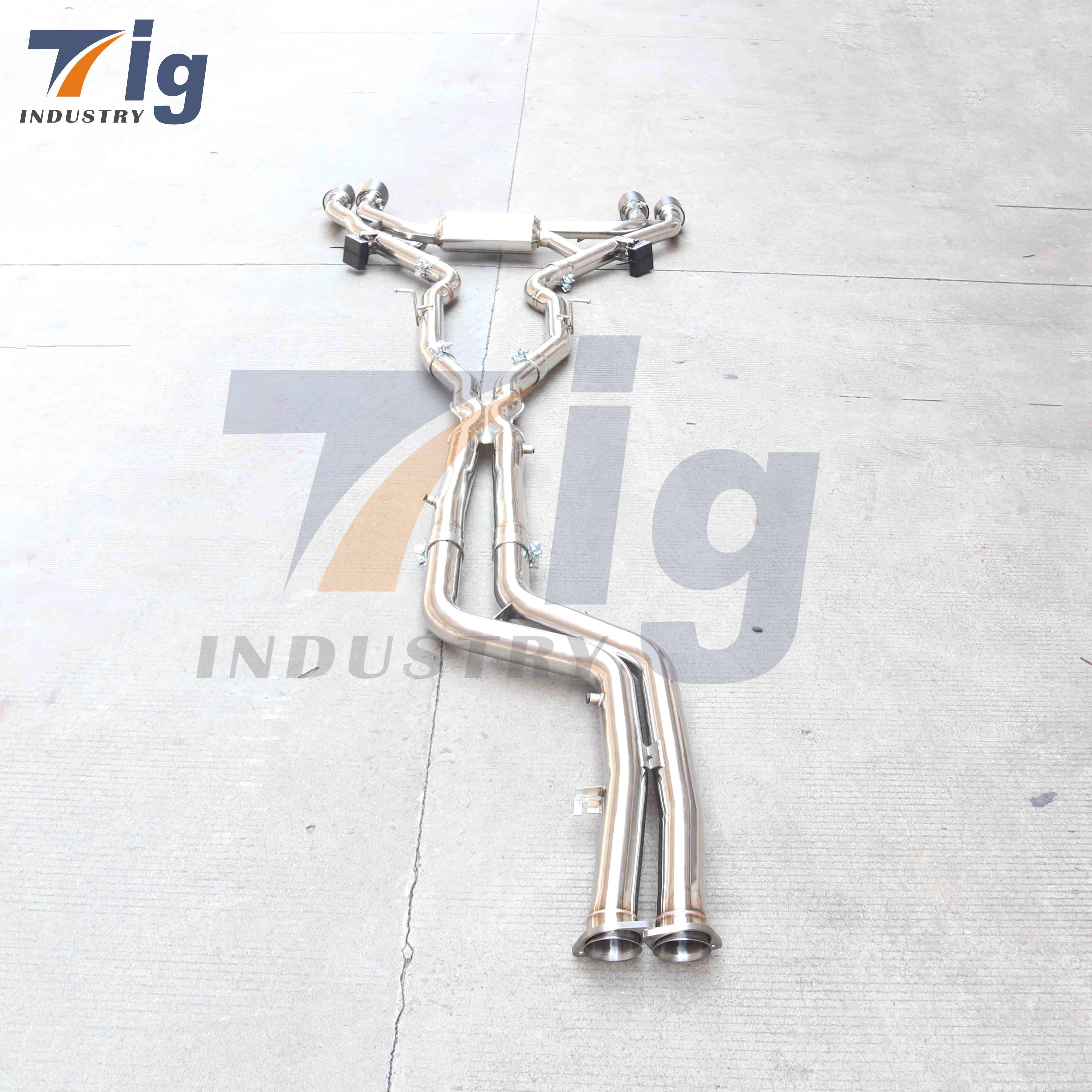X3M F97 X4M F98 4.4T S58 3.0T Twin Tube Exhaust Catback 2019-2022