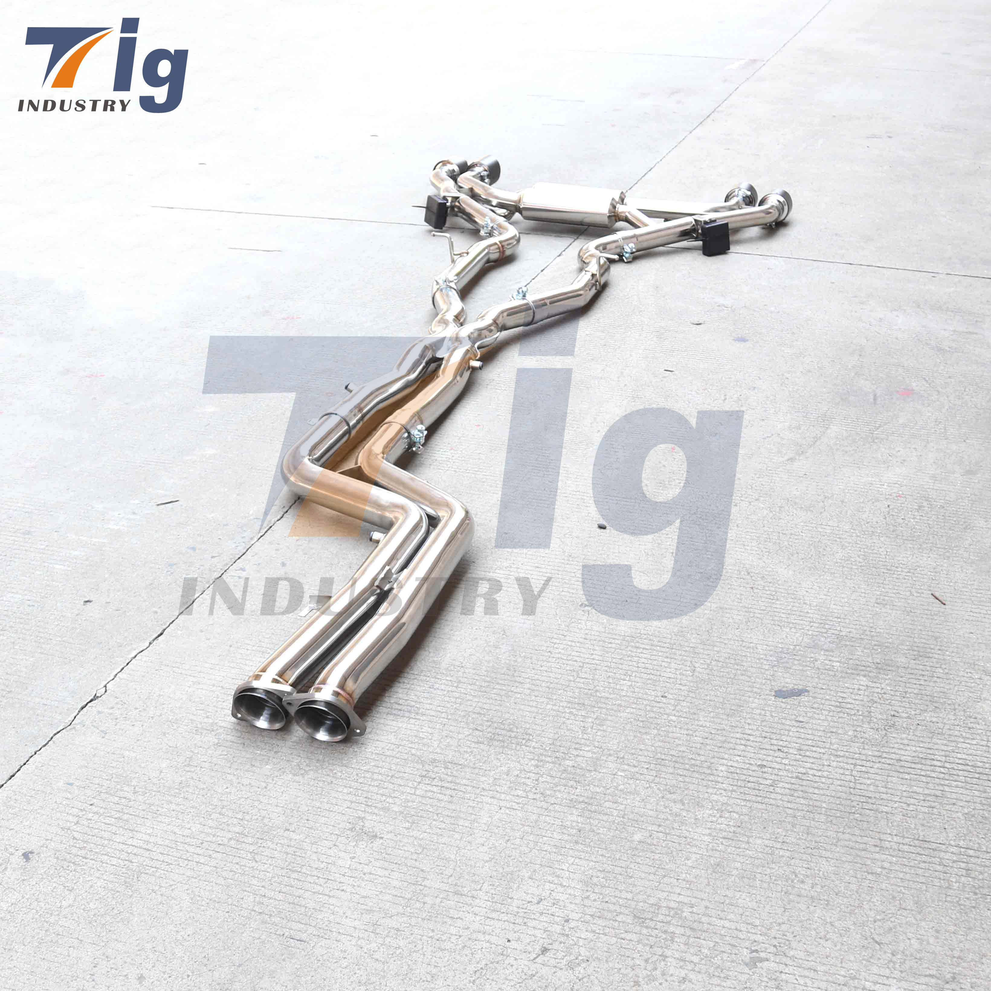 X3M F97 X4M F98 4.4T S58 3.0T Twin Tube Exhaust Catback 2019-2022