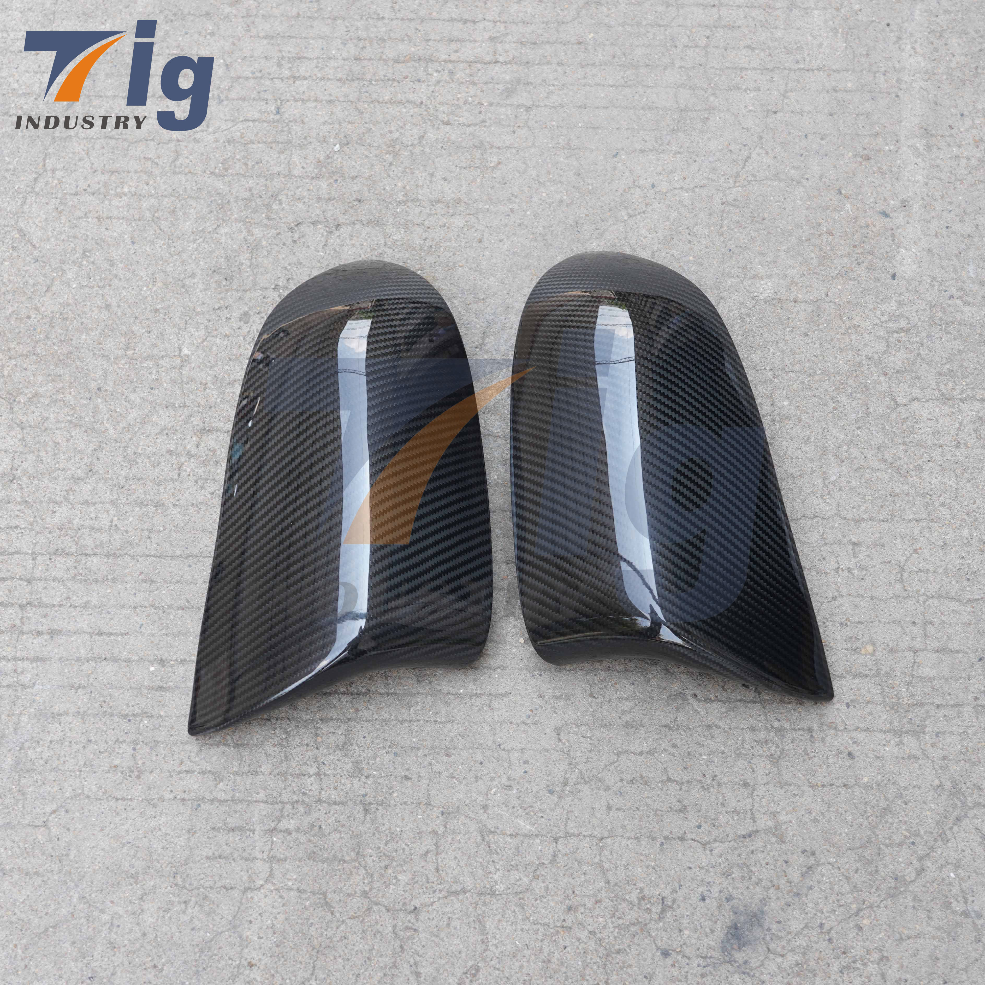 X5M X6M F85 F86 Dry Carbon Fiber Replacement Rearview Mirror Housing Cover Automotive Accessories