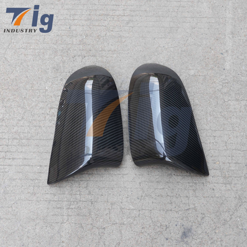 X5M X6M F85 F86 Dry Carbon Fiber Replacement Rearview Mirror Housing Cover Automotive Accessories