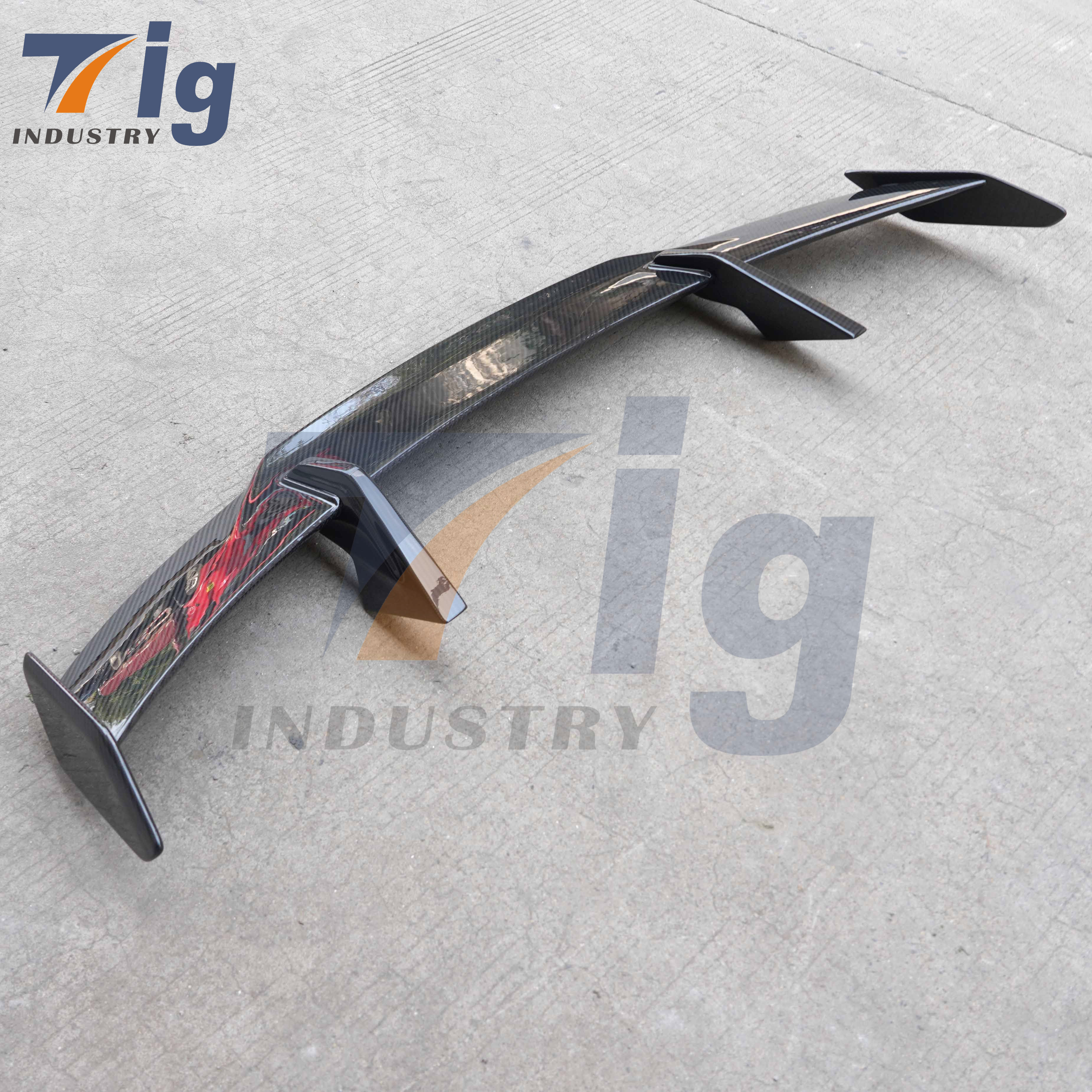 BMW M3 G80 M4 G82 G83 Dry Carbon Fiber Rear Wing 2021+  MP Style Carbon Fiber Tail Fins Rear Trunk Spoiler Guide
