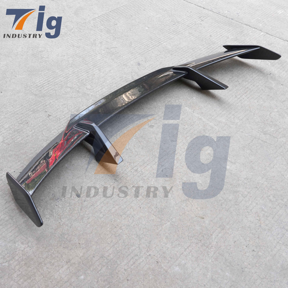 BMW M3 G80 M4 G82 G83 Dry Carbon Fiber Rear Wing 2021+  MP Style Carbon Fiber Tail Fins Rear Trunk Spoiler Guide