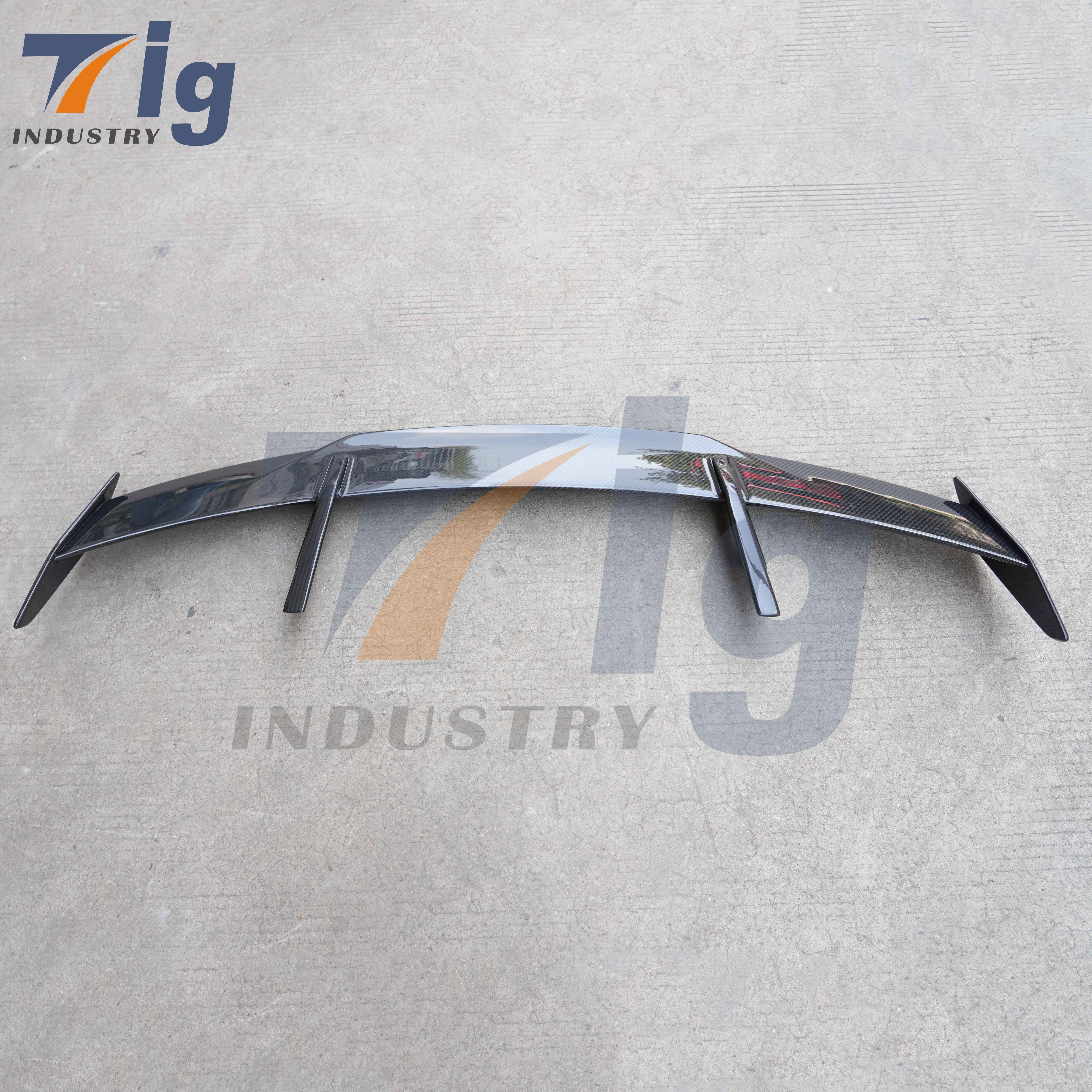 BMW M3 G80 M4 G82 G83 Dry Carbon Fiber Rear Wing 2021+  MP Style Carbon Fiber Tail Fins Rear Trunk Spoiler Guide