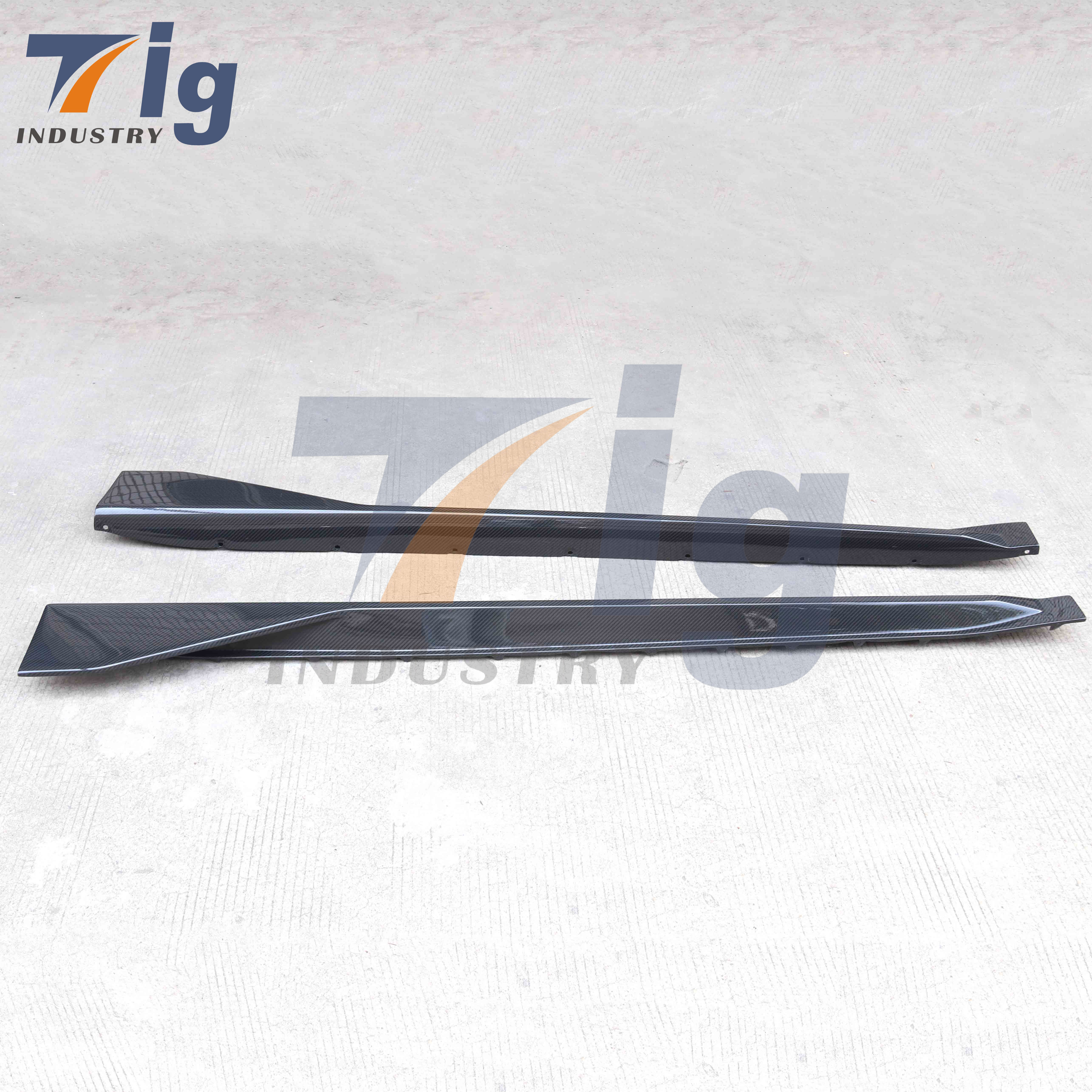 BMW G82 G83 M4 Performance Style Carbon Fiber Side Skirt Extension 2021-2025