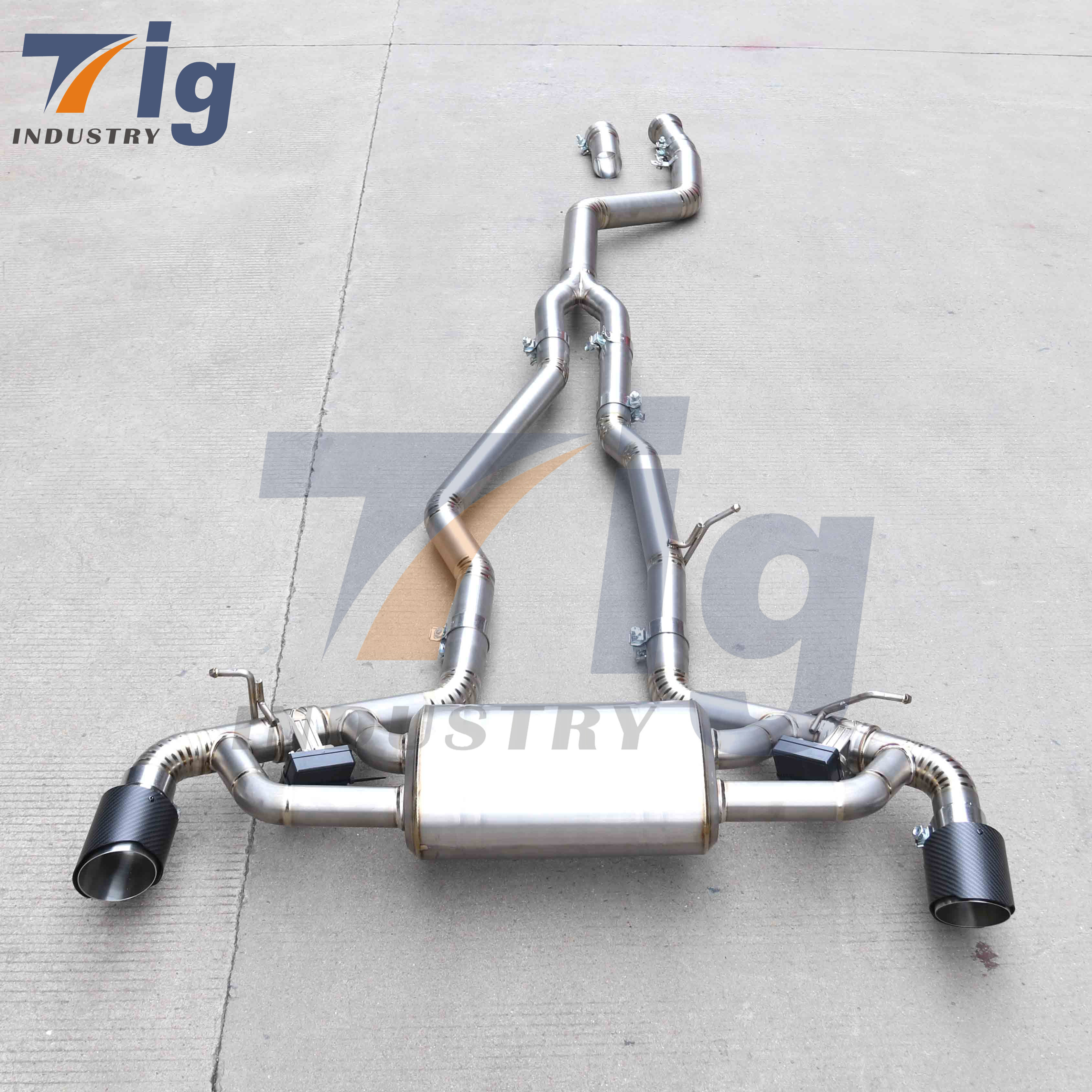 Toyota A90 SUPRA 3.0T/2.0T B58 Titanium Single Pipe Exhaust Catback