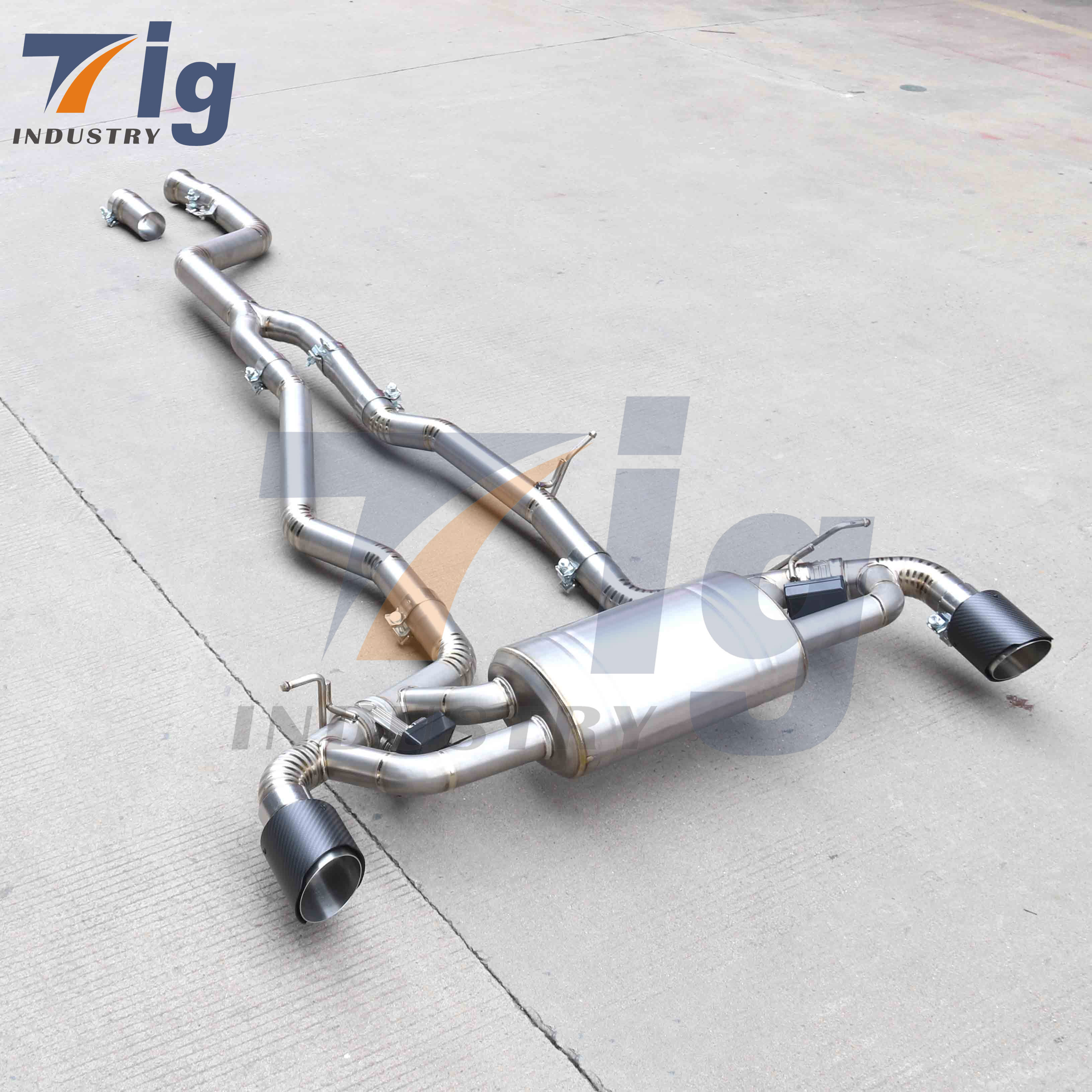 Toyota A90 SUPRA 3.0T/2.0T B58 Titanium Single Pipe Exhaust Catback
